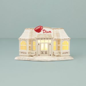 Mistletoe Park Lit Diner Figurine