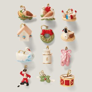 Twelve Days Of Christmas 12-Piece Ornament Set