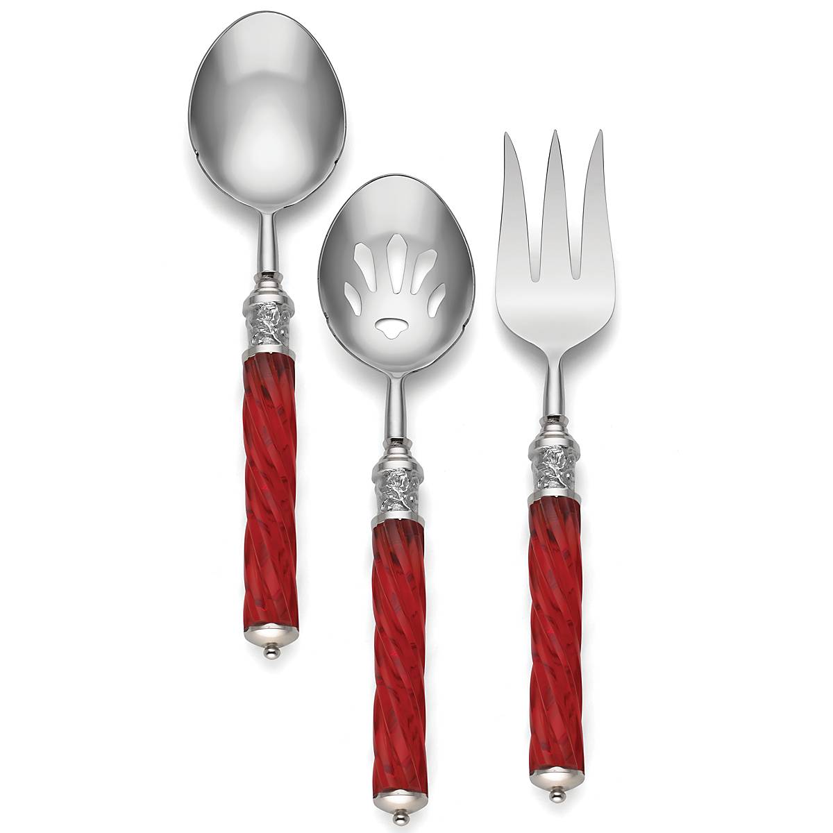 Holiday Jewel Spiral 3 Piece Serving Set - Image 2