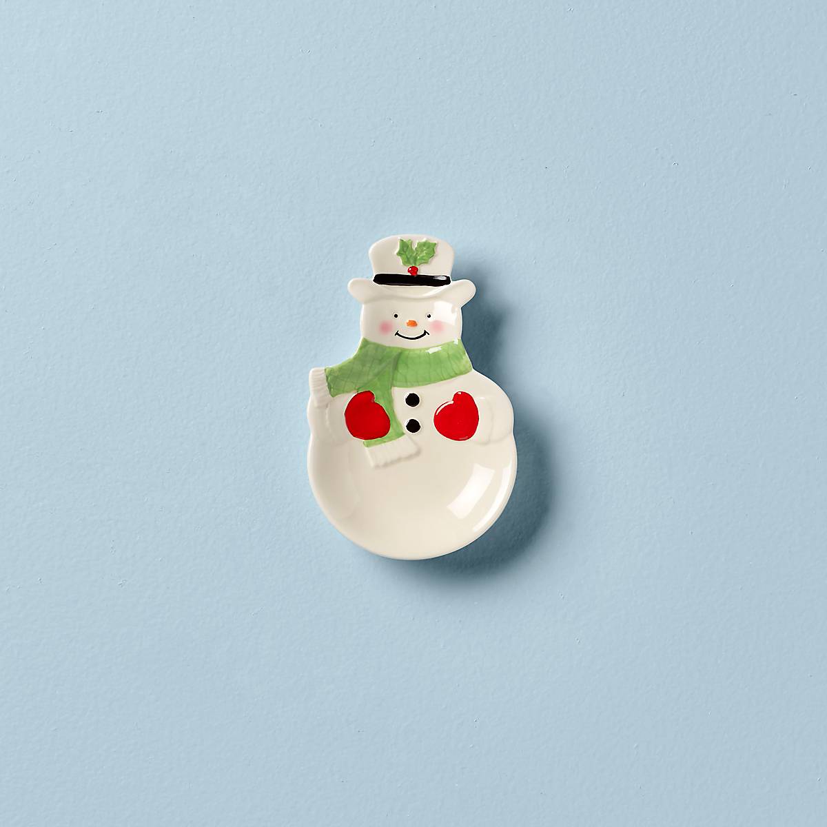 Holiday Snowman Spoon Rest