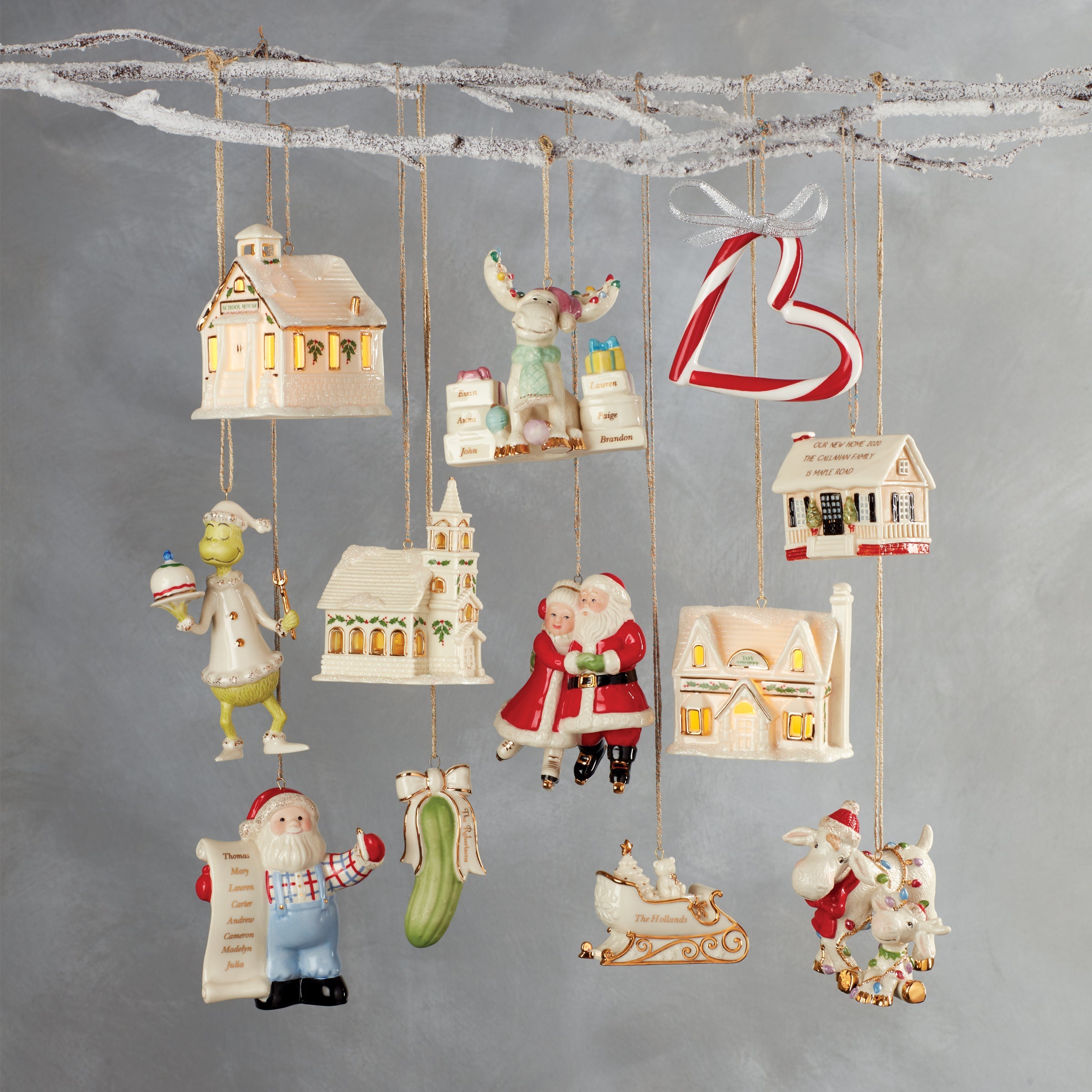 Christmas Village Toy Shop Lit Ornament - Image 3