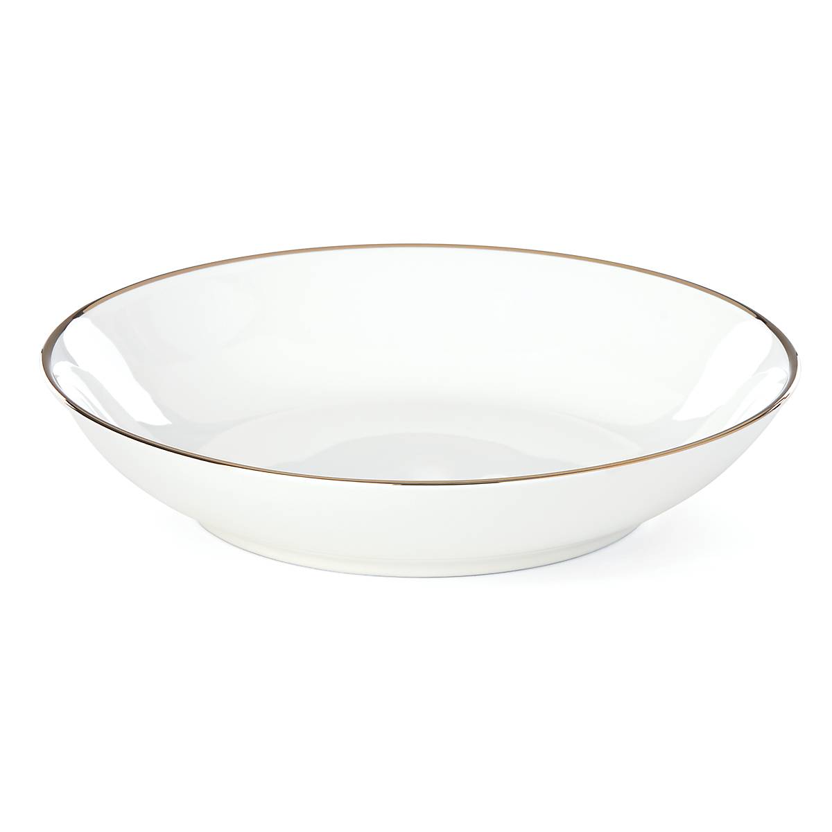 Trianna White Large Pasta Bowl - Image 2