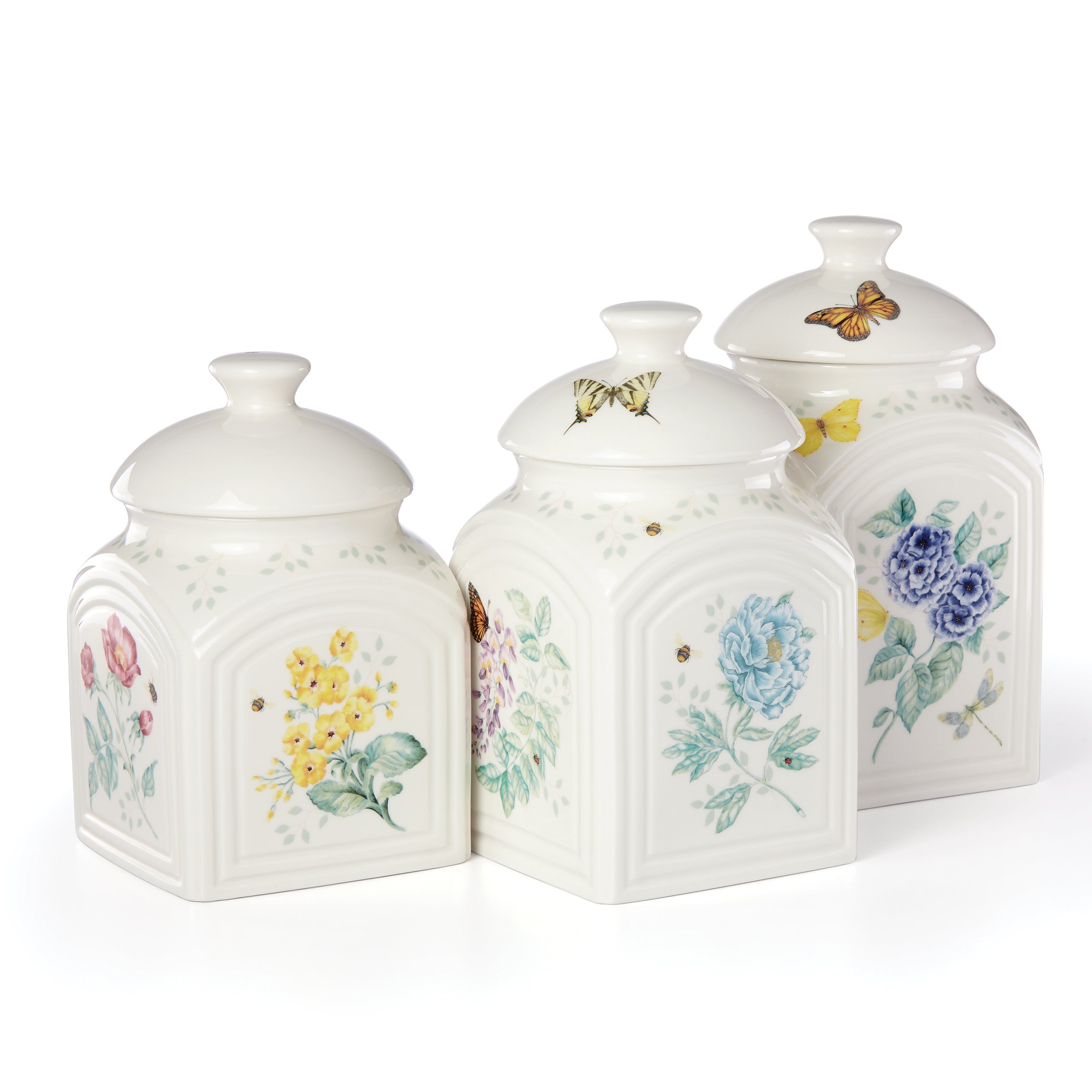 Butterfly Meadow 3-Piece Canister Set - Image 6
