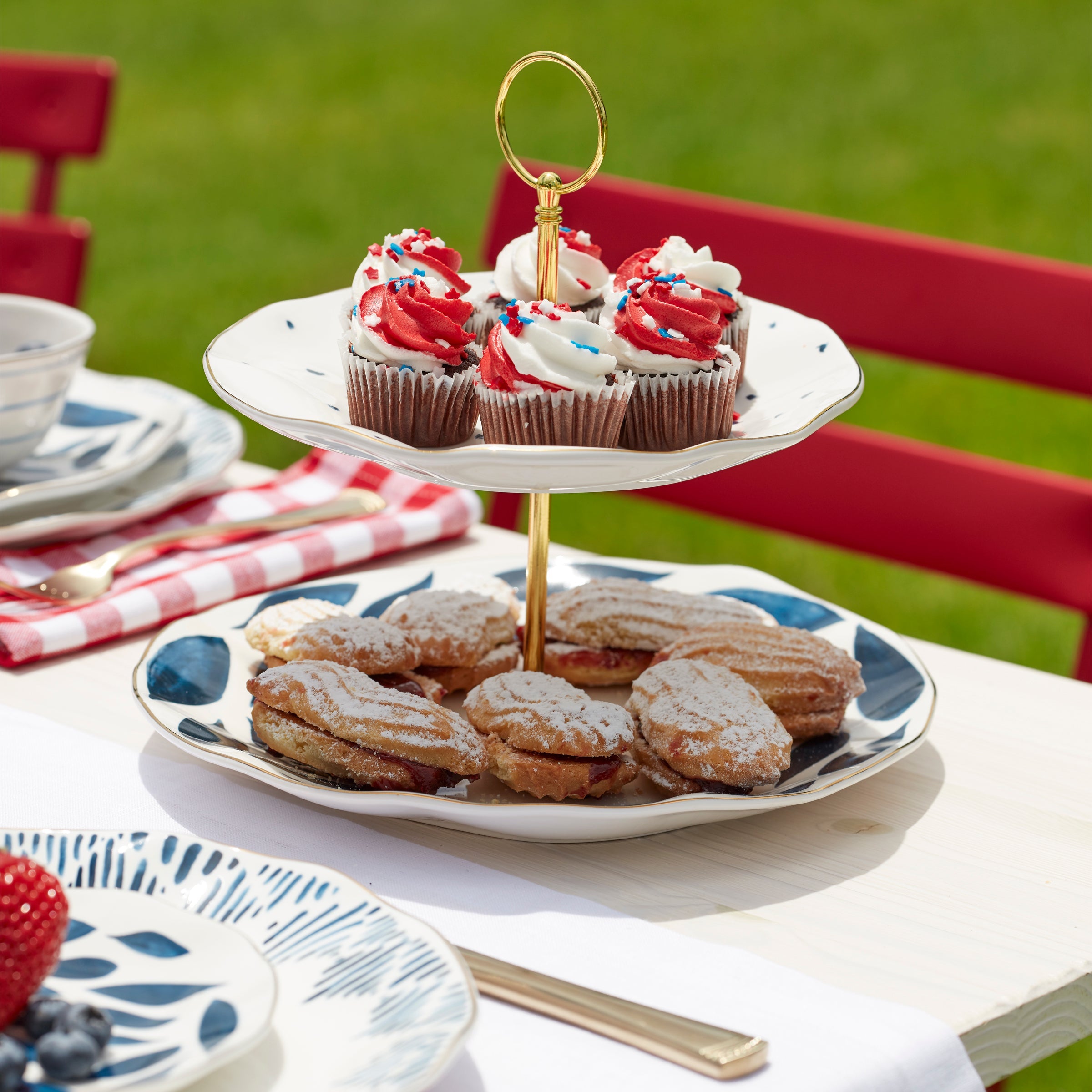 Blue Bay 2-Tiered Server - Image 4