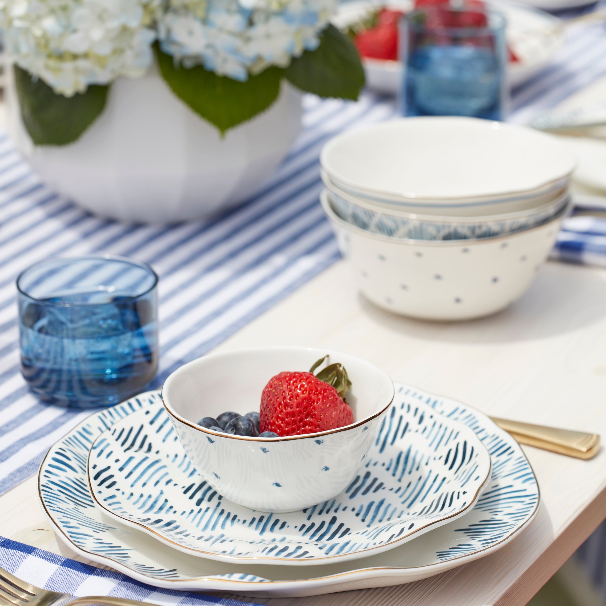Blue Bay Dessert Bowls - Set of 4 - Image 3