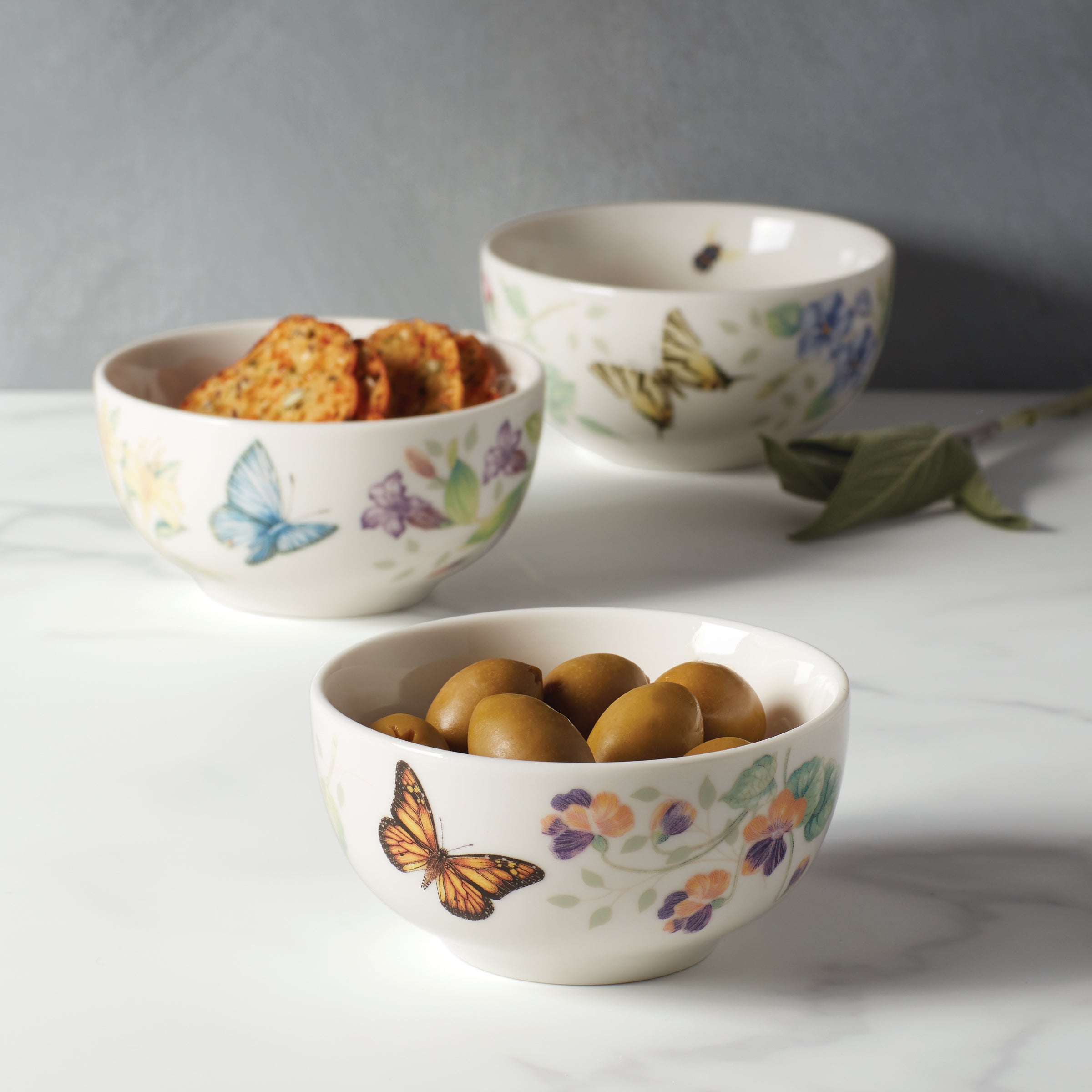 Butterfly Meadow Mini Bowls - Set of 3 - Image 3