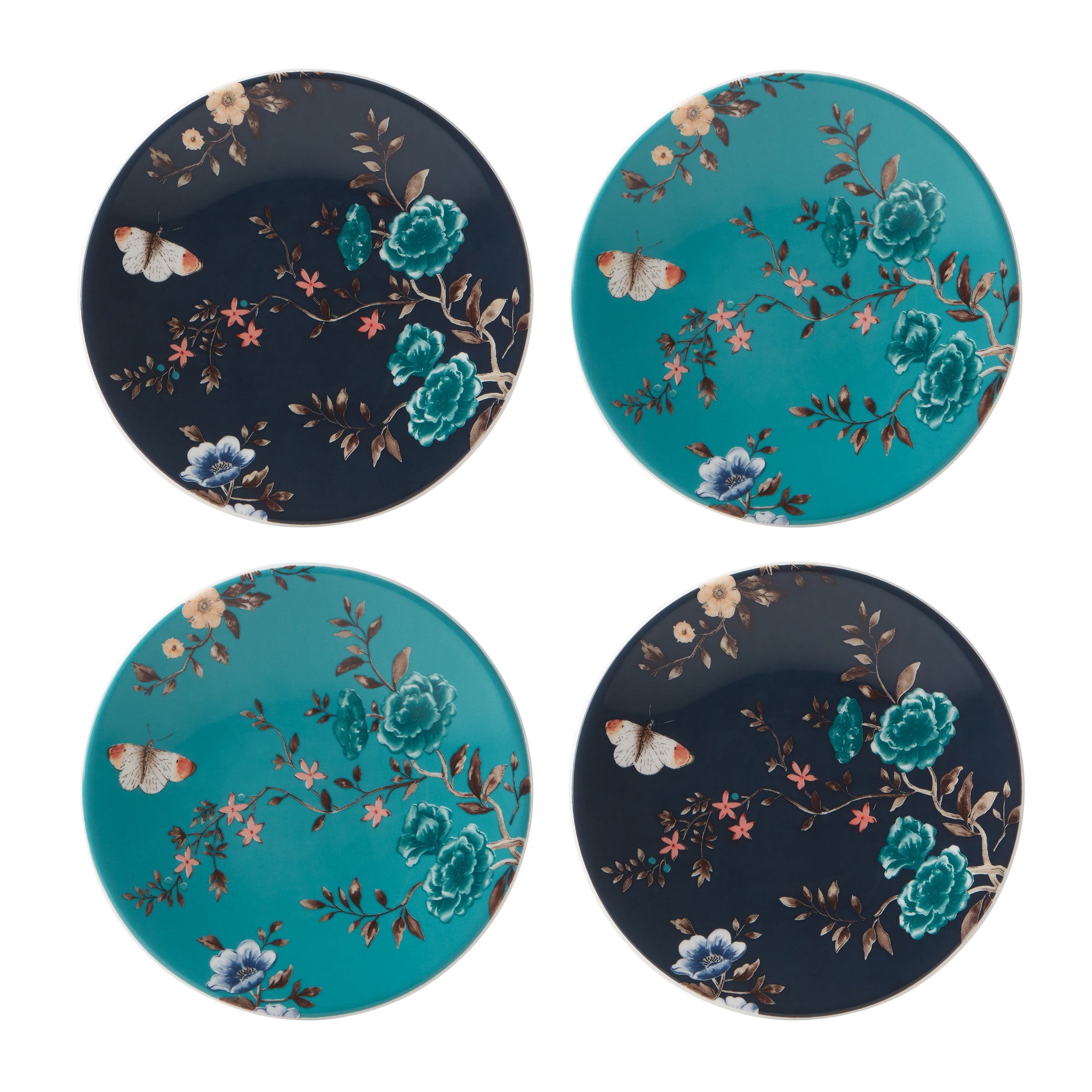 Sprig & Vine Tidbit Plates - Set of 4 - Image 2
