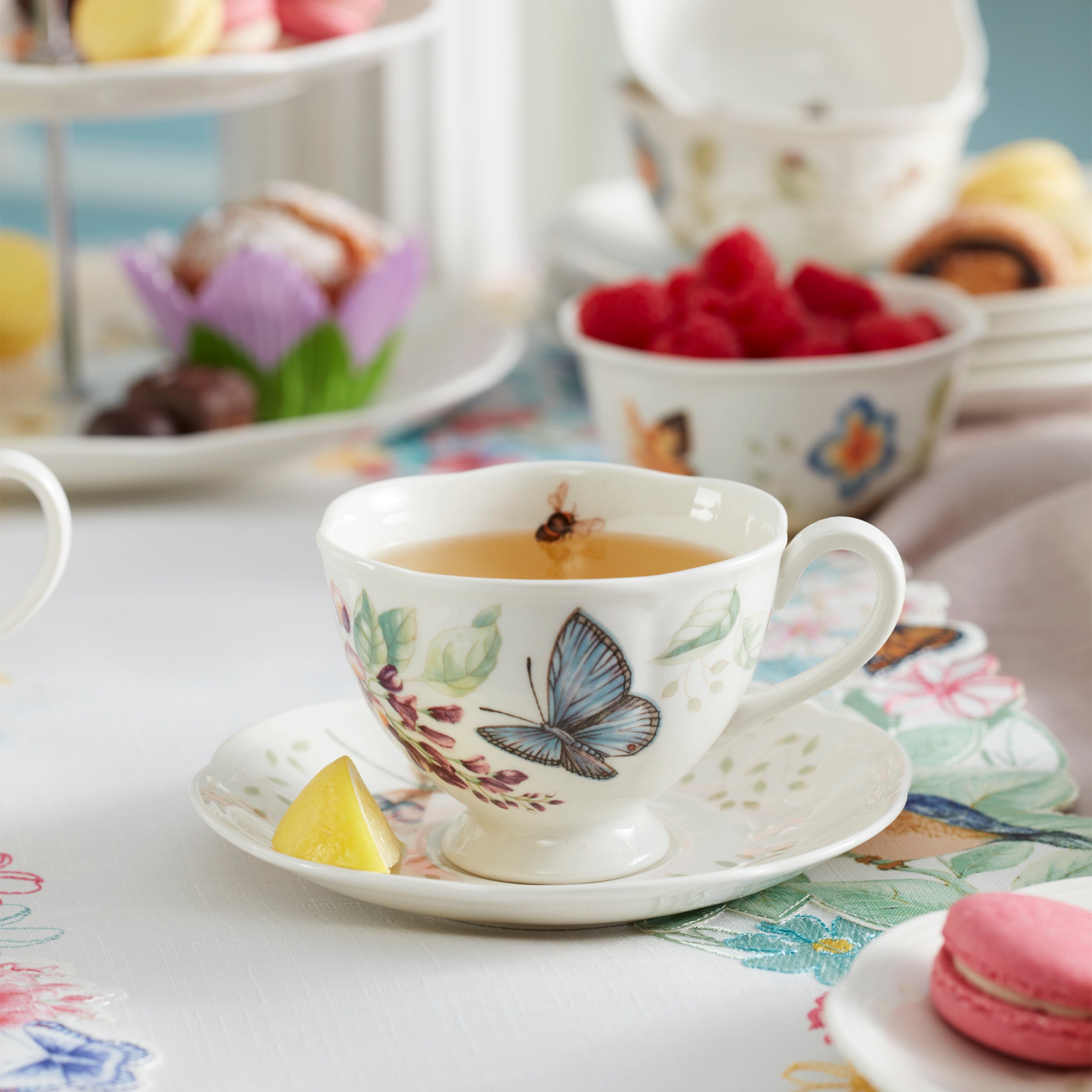 Butterfly Meadow 7-Piece Tea Set - Image 4