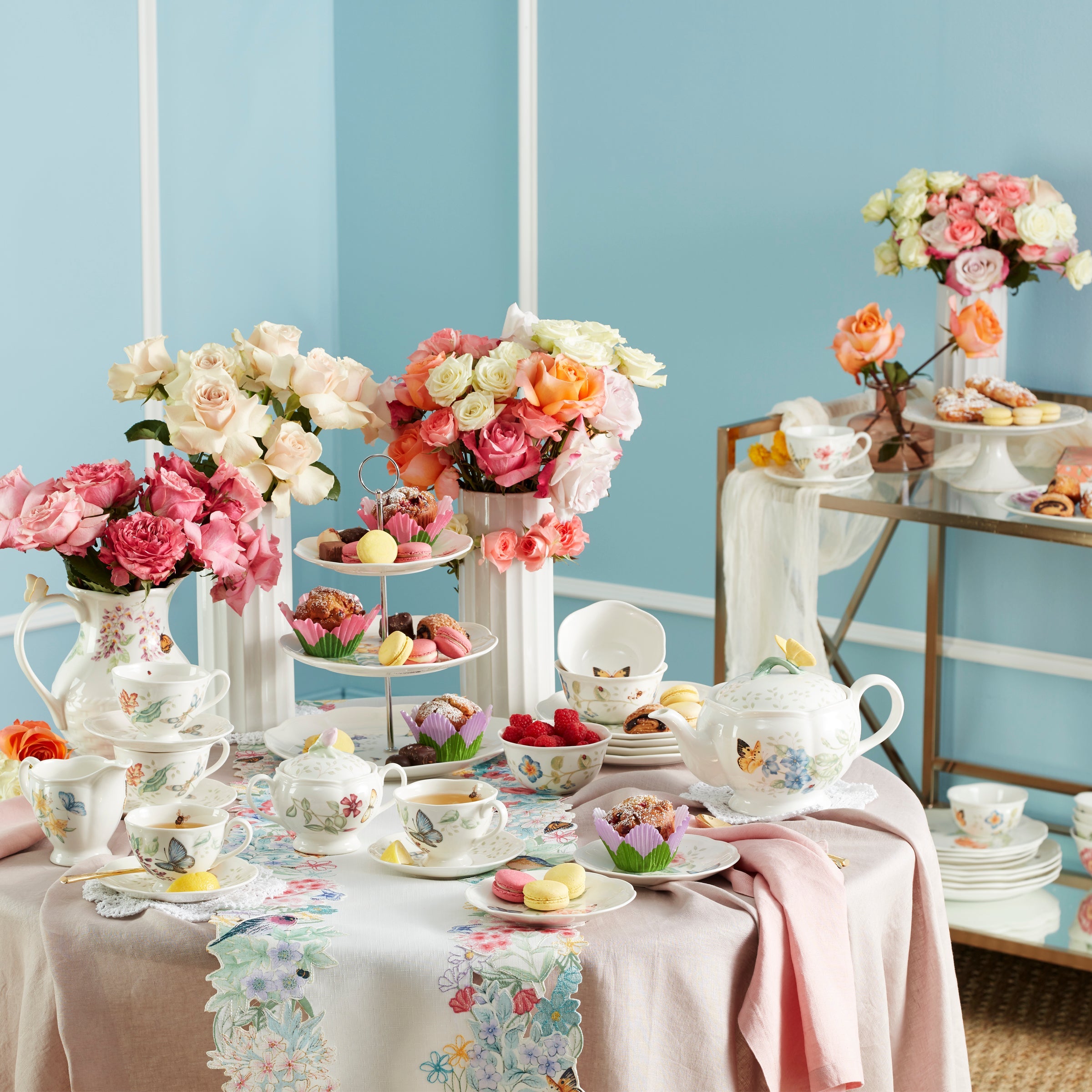 Butterfly Meadow 28-Piece Dinnerware Set - Image 2