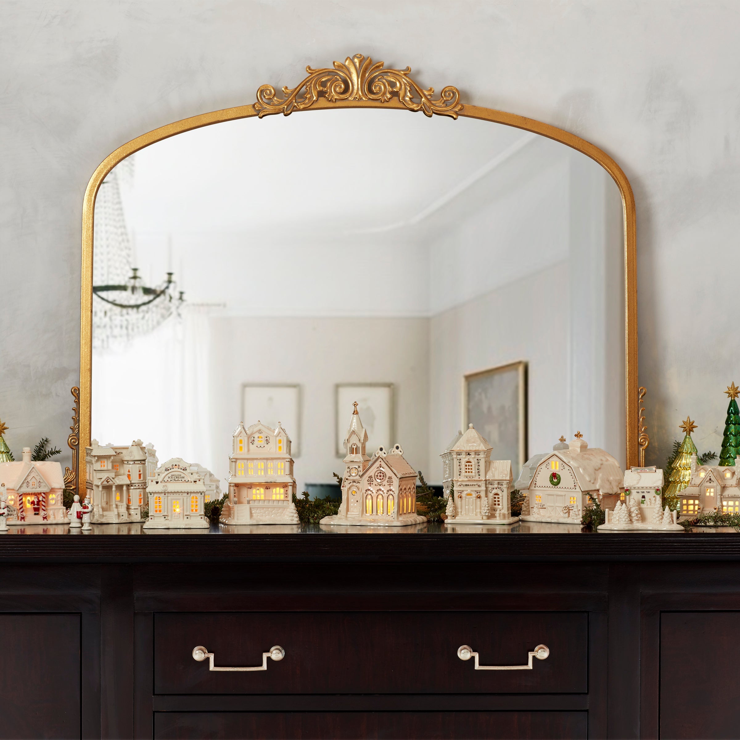 Mistletoe Park Light-Up Village Church Figurine - Image 7