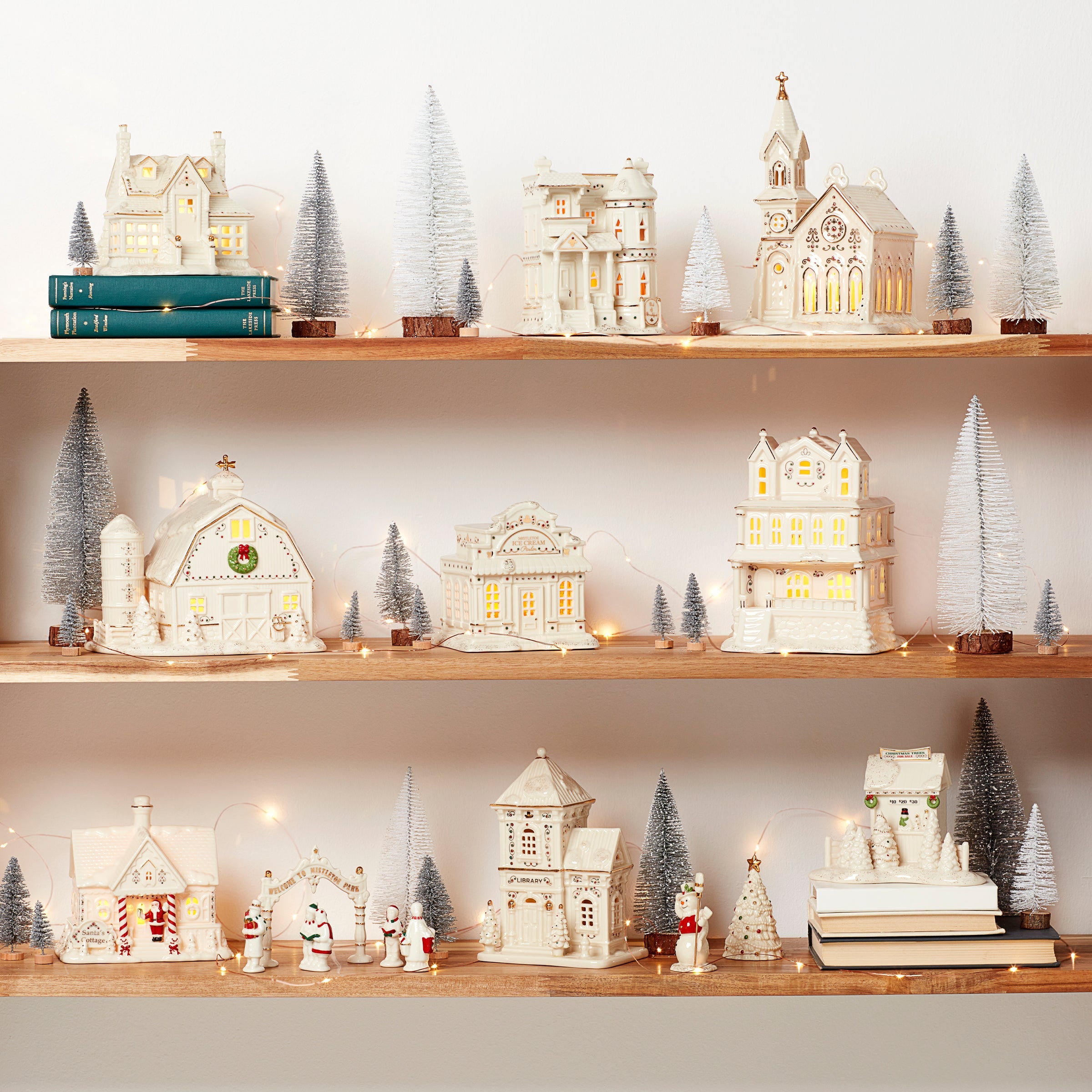 Mistletoe Park Light-Up Village Church Figurine - Image 8