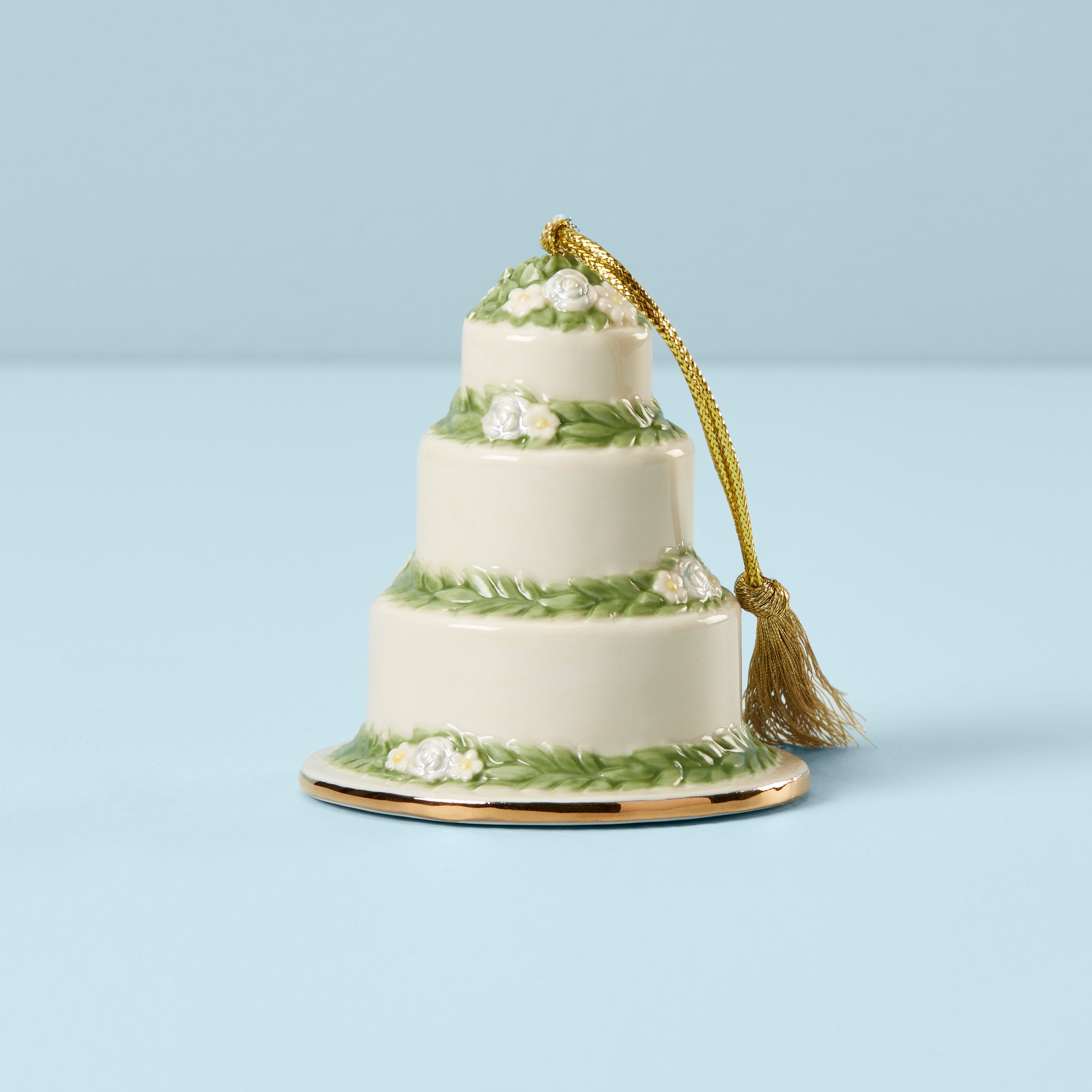 Personalized 1st Christmas Cake Ornament - Image 2