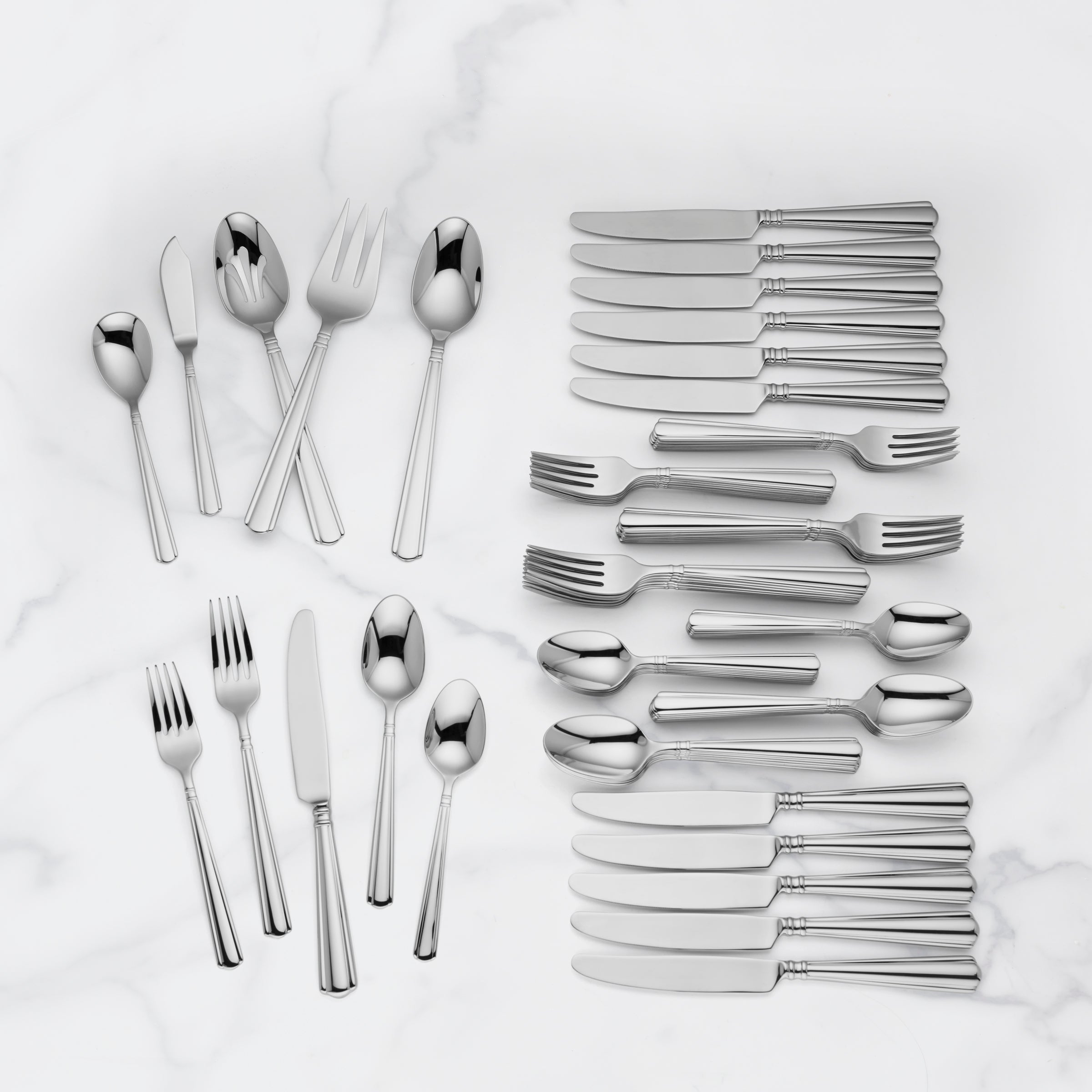 Amber Hill 65 Piece Flatware Set - Image 2