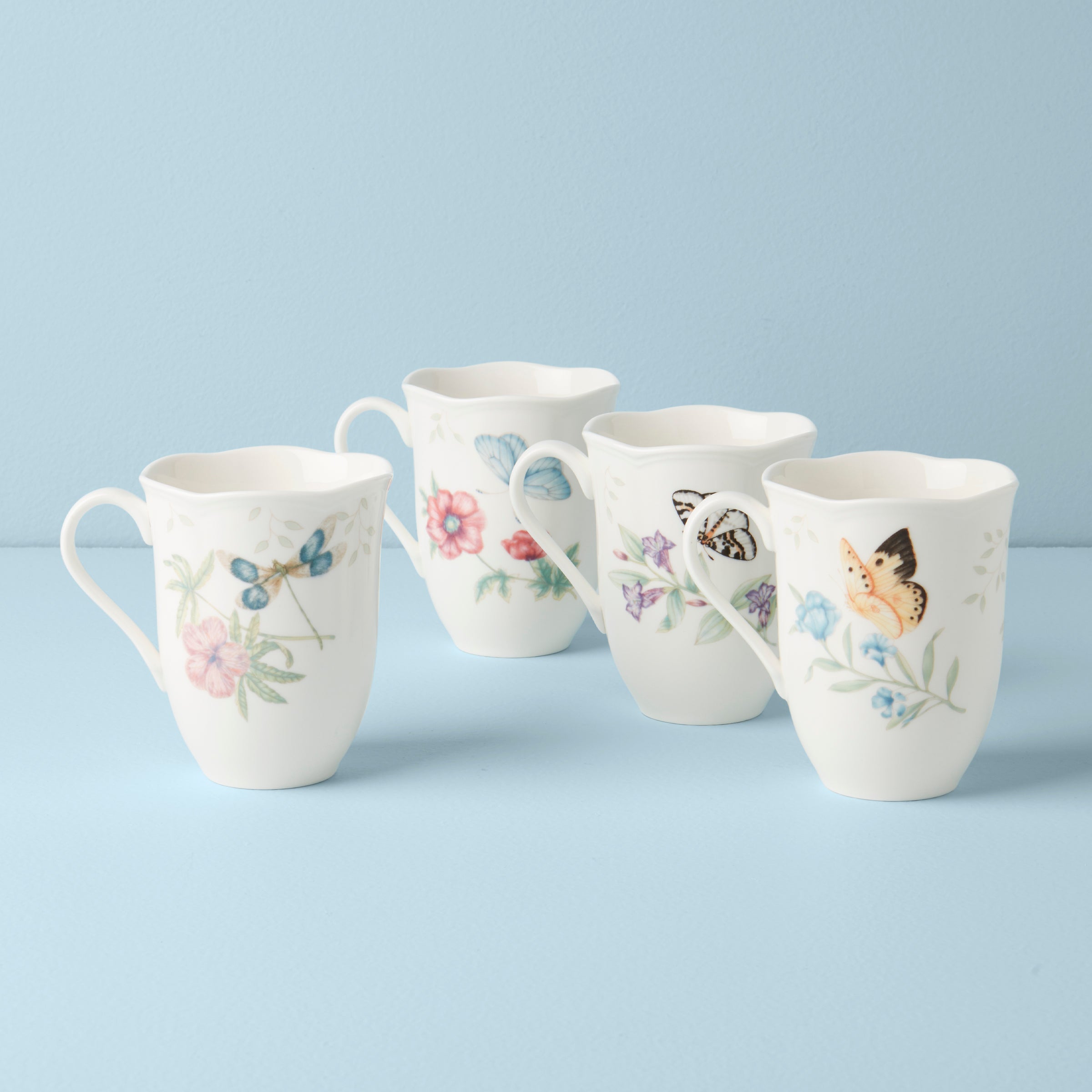 Butterfly Meadow Mugs - Set of 4 - Image 2