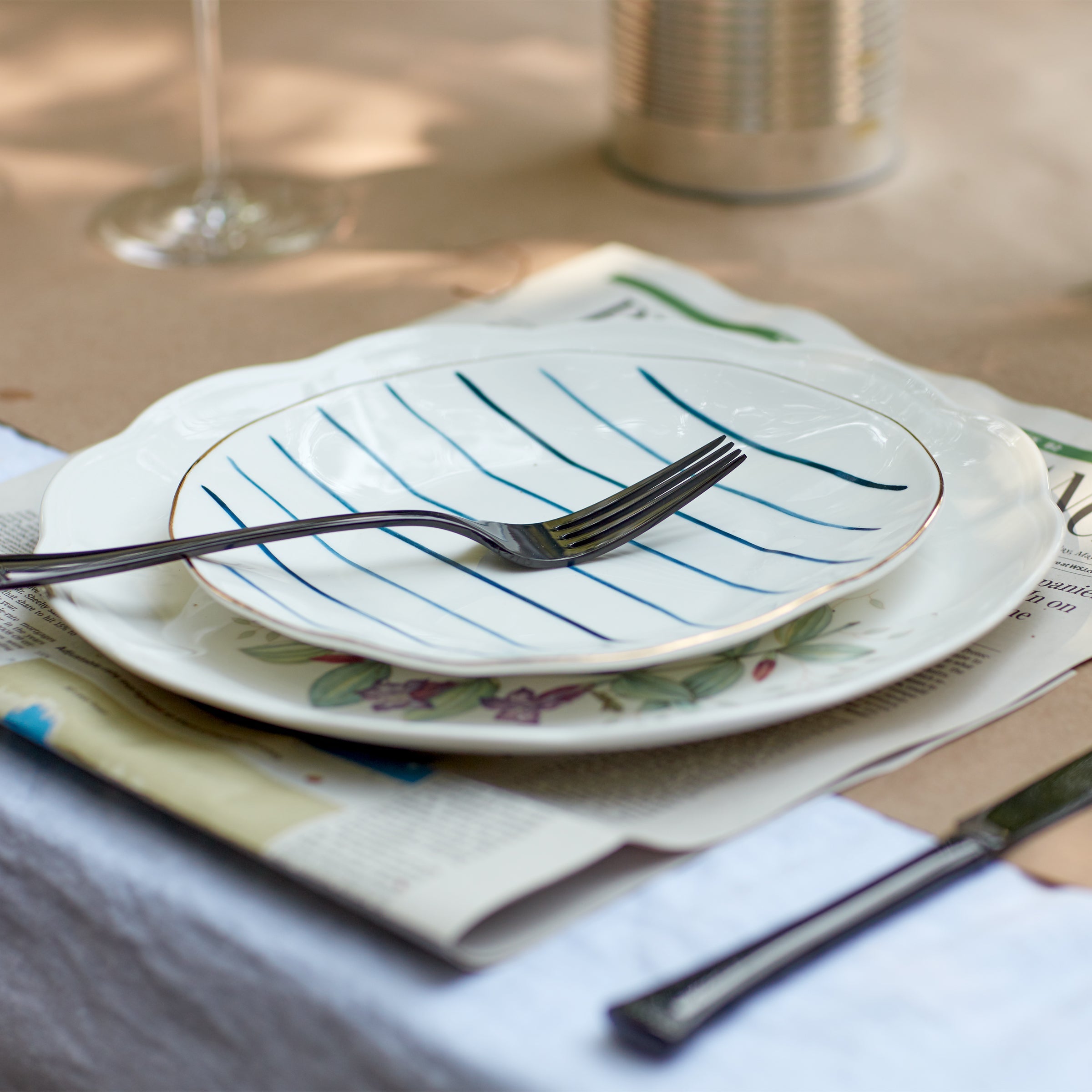 Blue Bay Tidbit Plates - Set of 4 - Image 4