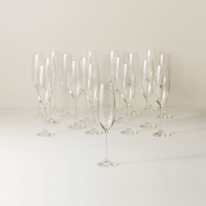 Tuscany Classics Champagne Flute Glasses - Set Of 18
