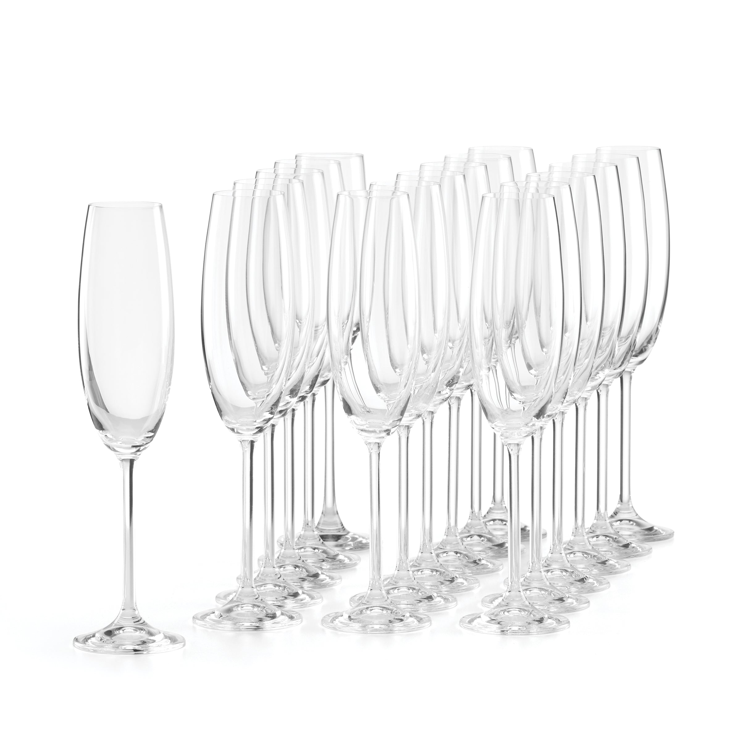 Tuscany Classics Champagne Flute Glasses - Set Of 18 - Image 3