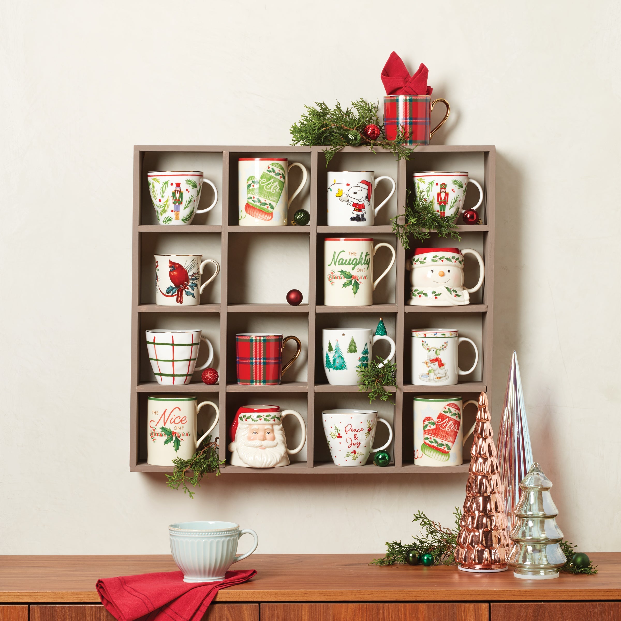 French Perle Groove Blue Latte Mugs - Set of 2 - Image 6