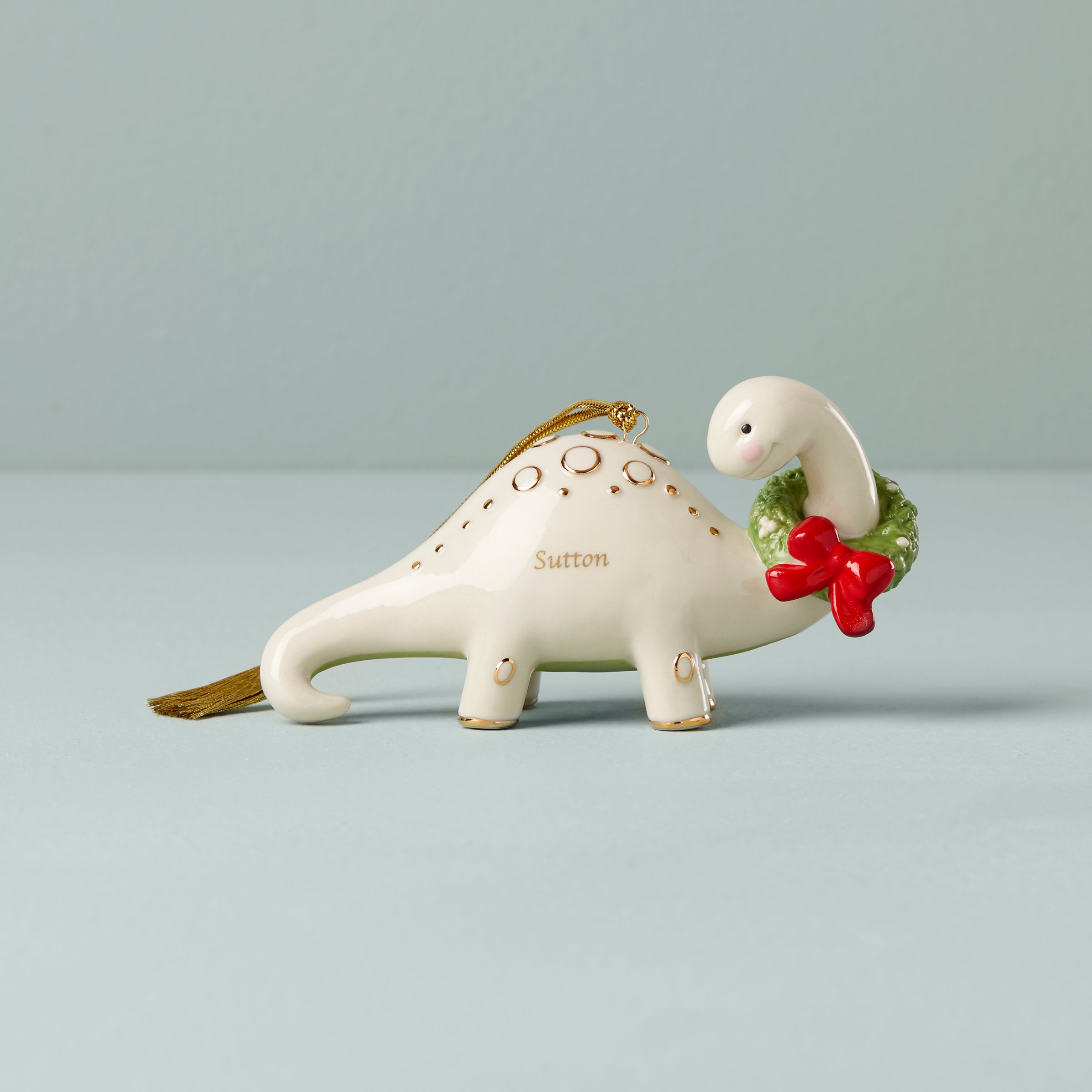 Personalized Dinosaur Ornament