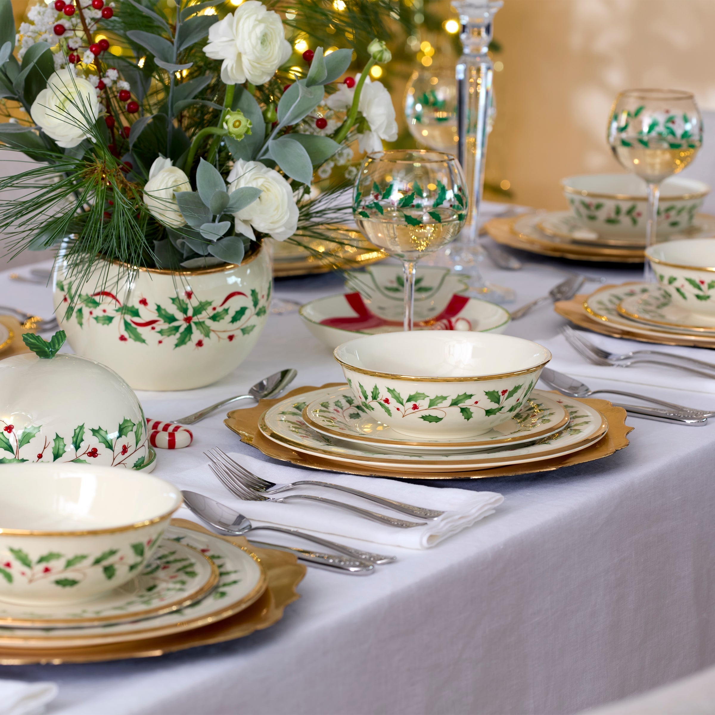 Holiday Balloon Glasses - Set Of 4 - Image 3