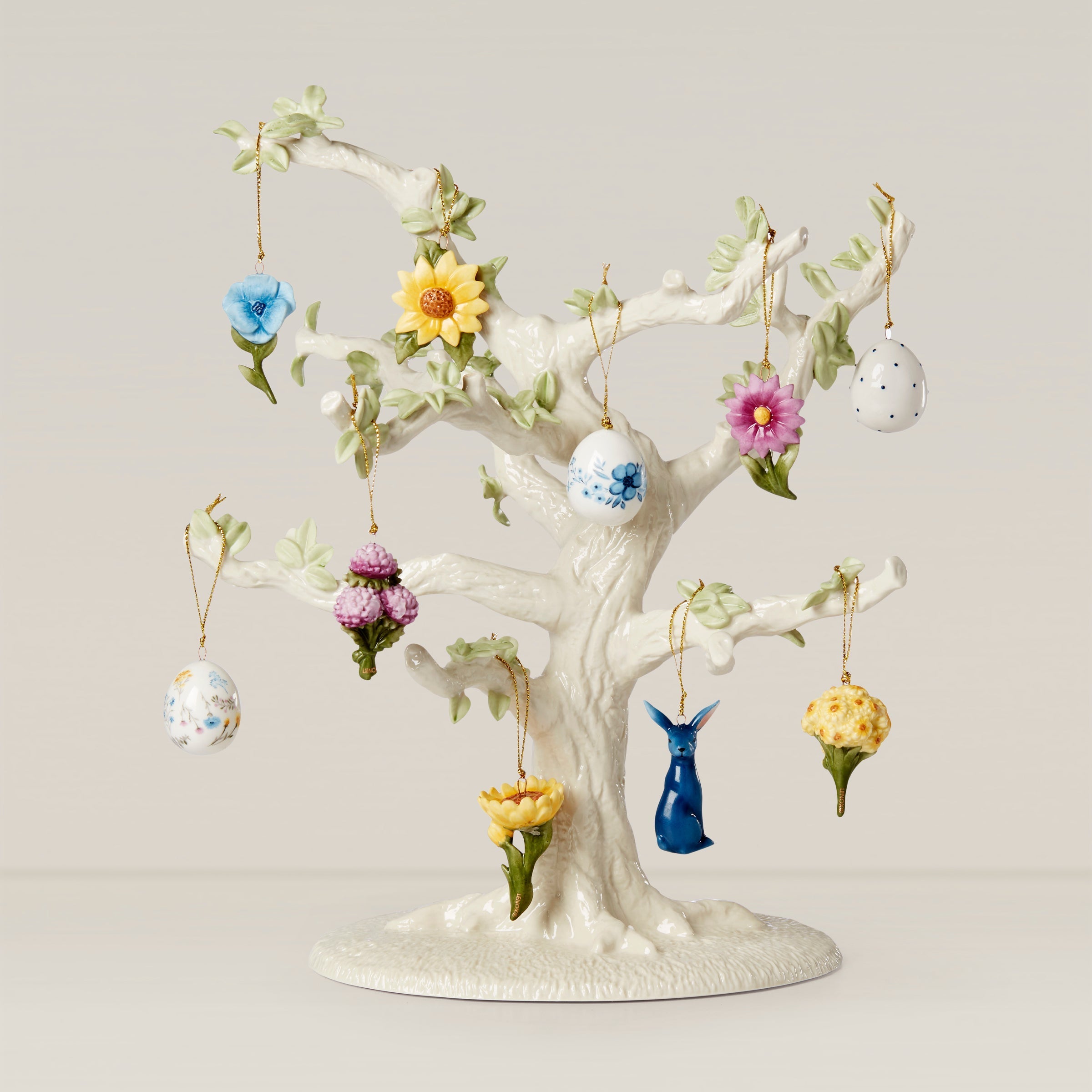 Floral Easter 10-Piece Ornament Set - Image 2