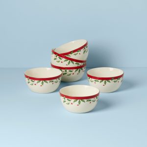Holiday Dessert Bowls - Set of 6
