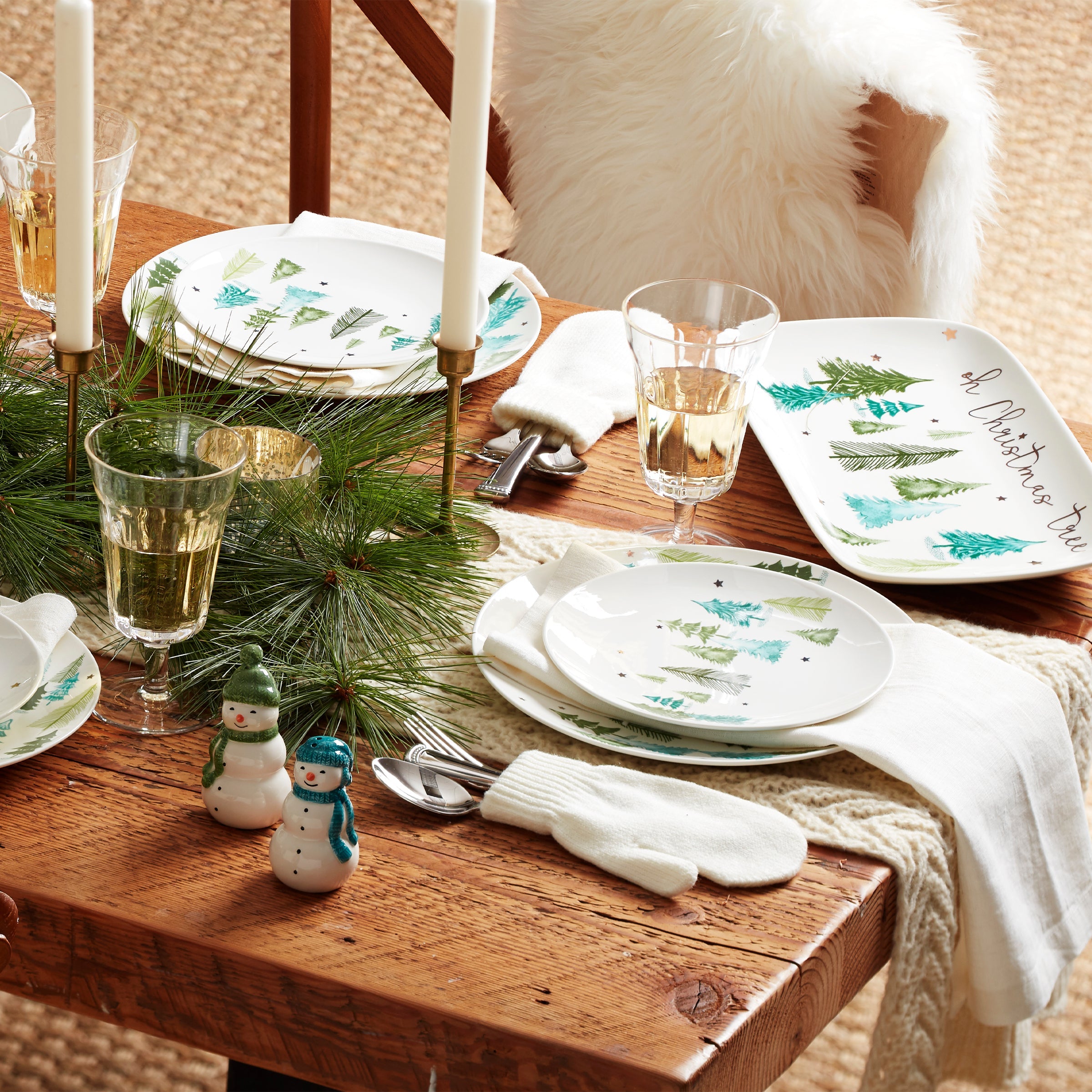 Balsam Lane 12-Piece Dinnerware Set - Image 3