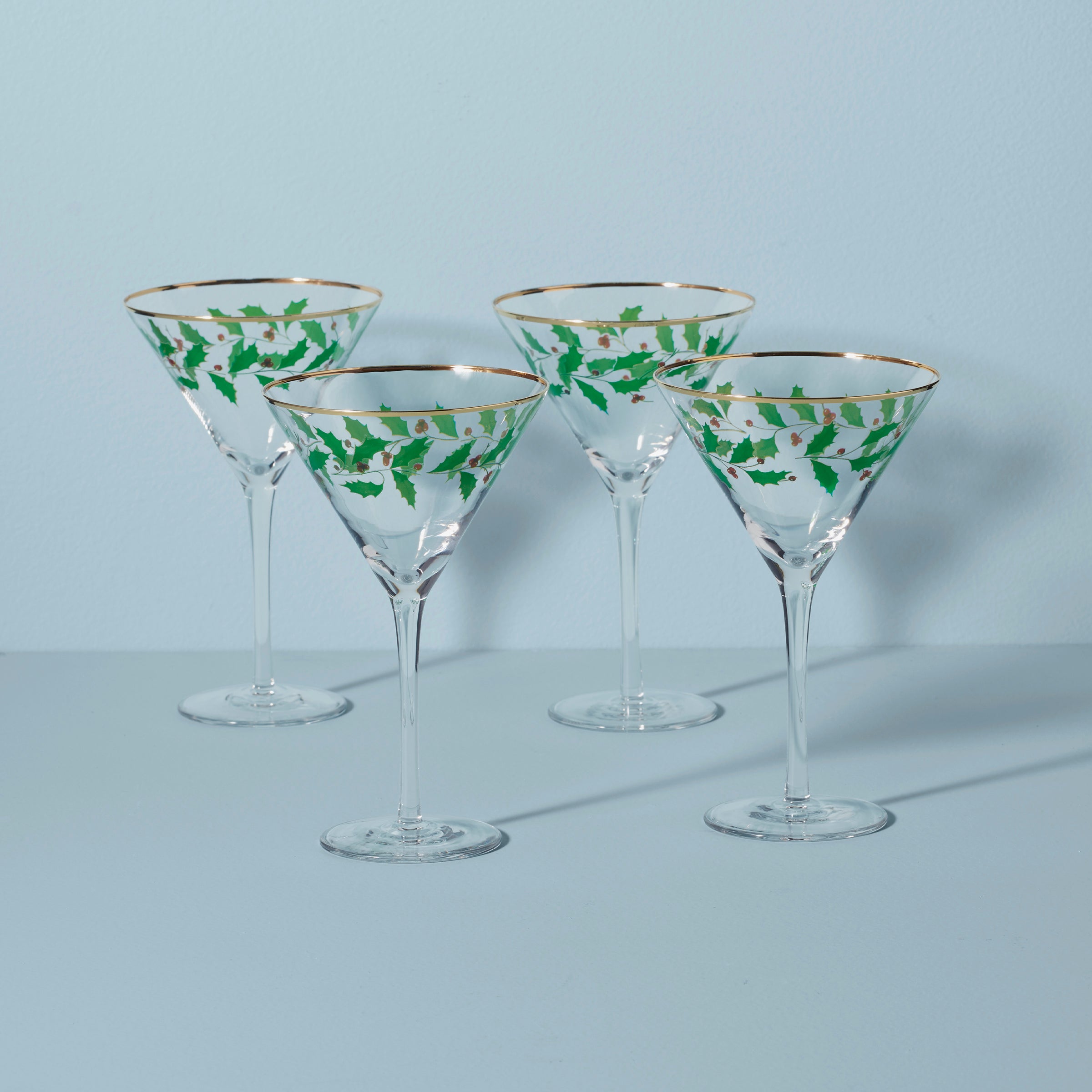 Holiday Martini Glasses - Set Of 4 - Image 2