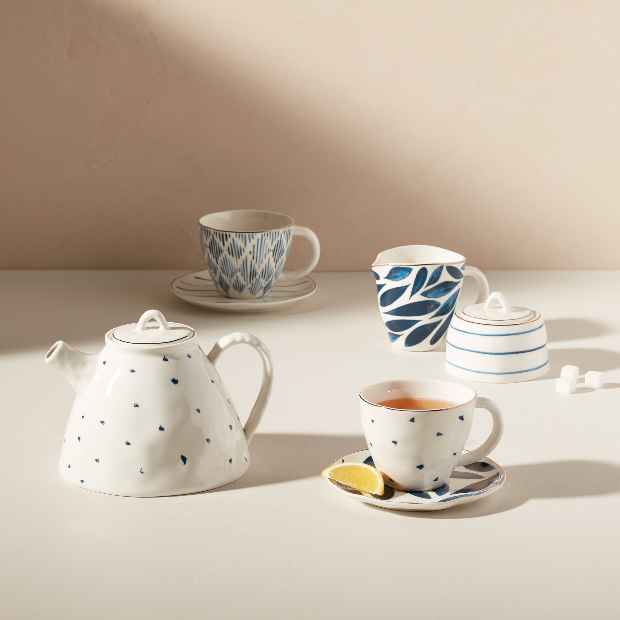 Blue Bay 9-Piece Tea Set - Image 5