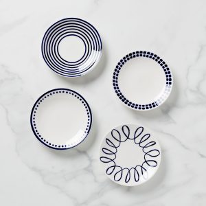Charlotte Street Tidbit Plates - Set of 4