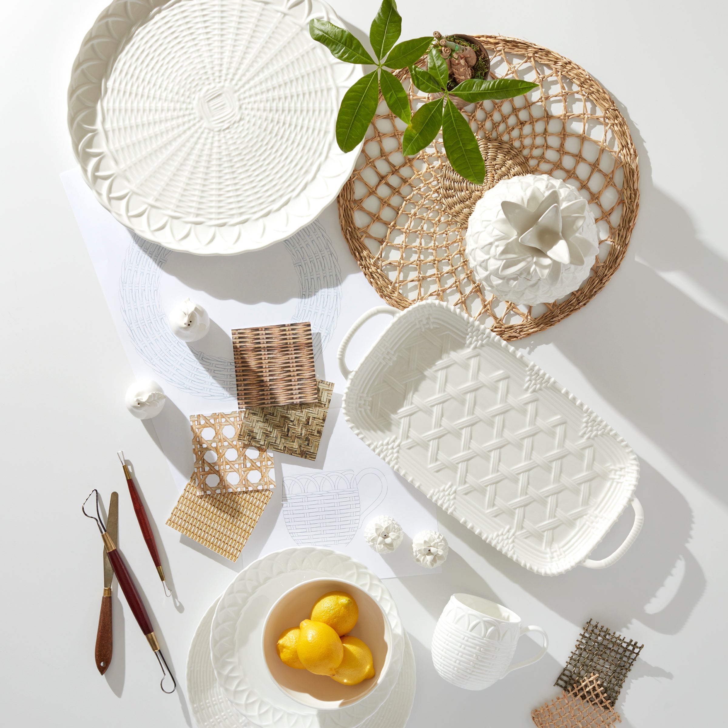 Wicker Creek Dinner Plates - Set of 4 - Image 8