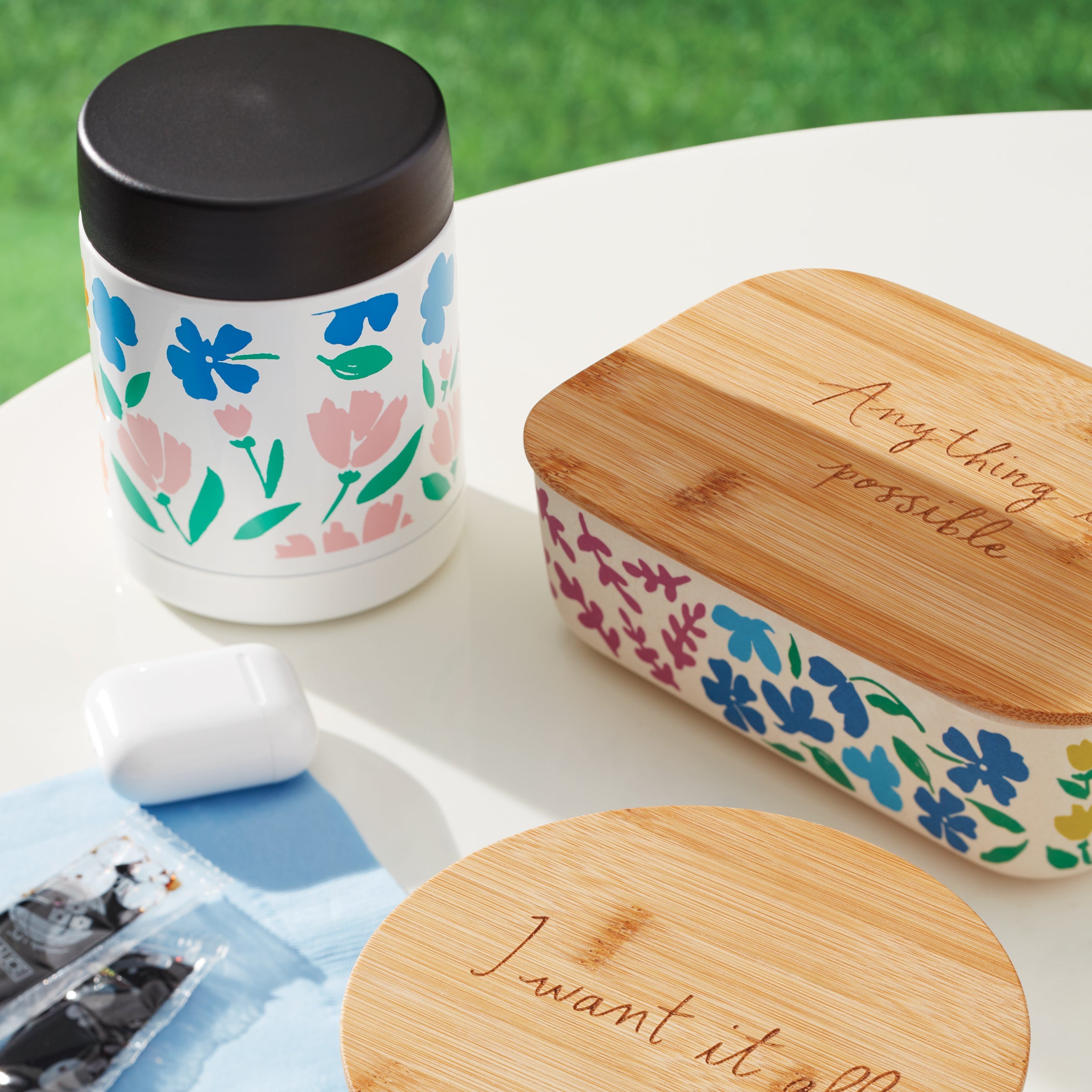 Floral Fields 2-Pc Container Set - Image 3