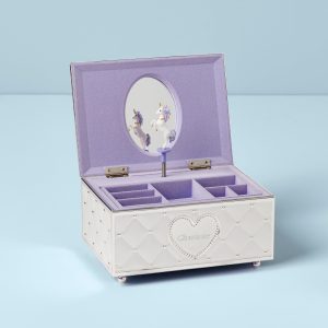 Personalized Child Memories Unicorn Jewelry Box