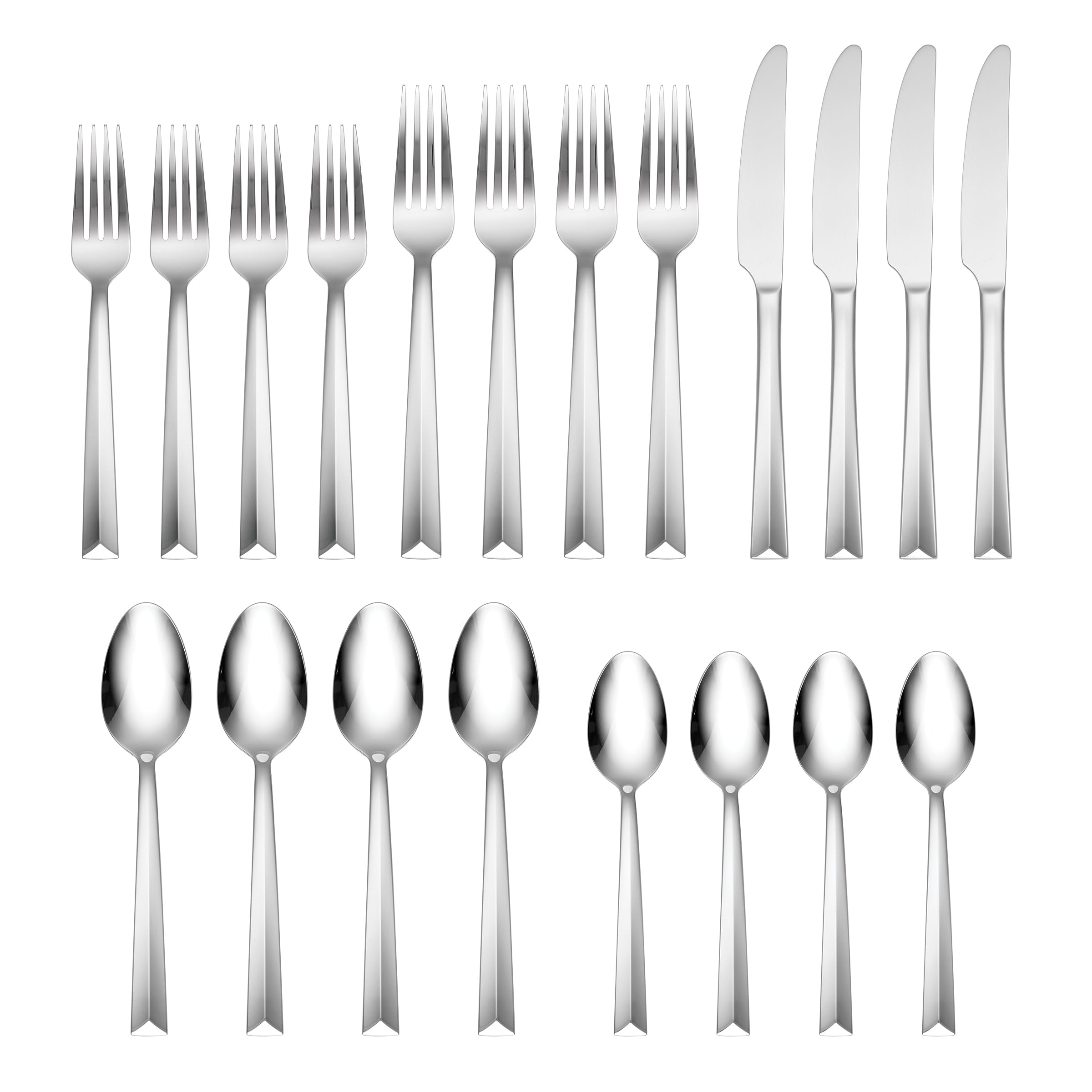 Moxie 20 Piece Flatware Set - Image 2