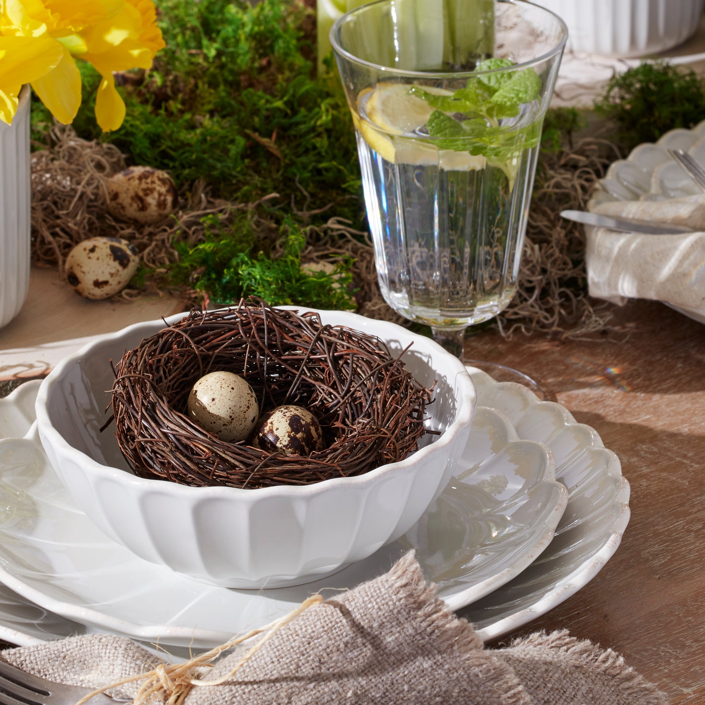 French Perle Scallop All-Purpose Bowls - Set of 4 - Image 7