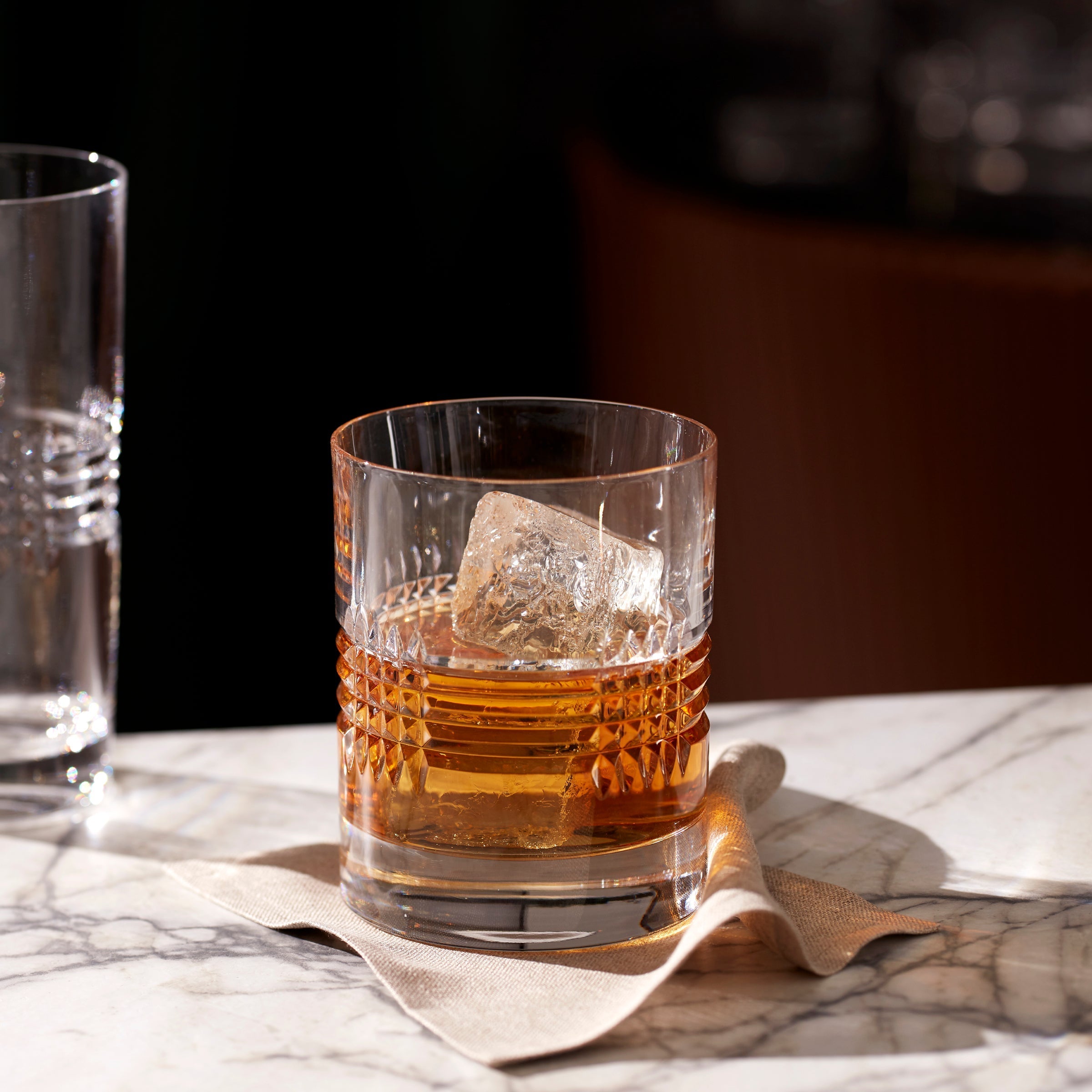 Sloane Crystal Double Old Fashion Glasses - Set Of 4 - Image 2