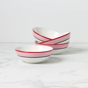 Make It Pop All-Purpose Bowls - Set of 4 - Pink/Blue