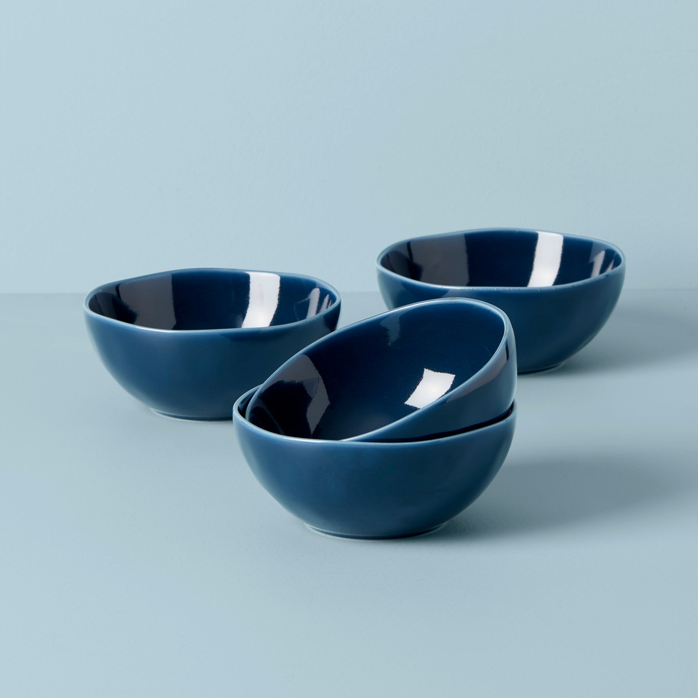 Bay Colors Blue All-Purpose Bowls - Set of 4
