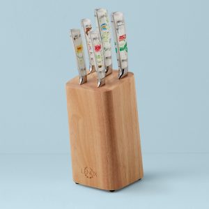 Butterfly Meadow 6 Piece Cutlery Block Set