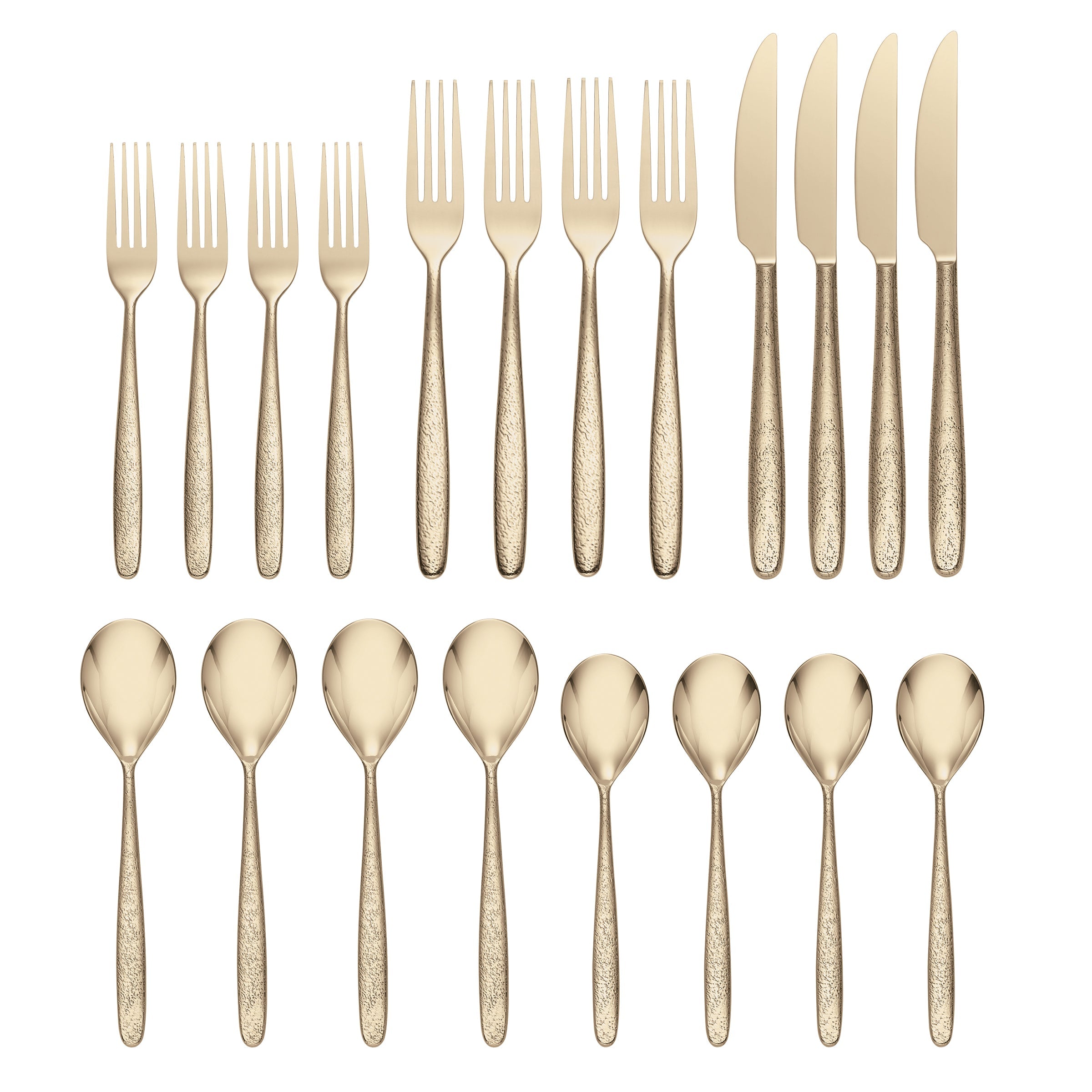 Storm Champagne 20 Piece Flatware Set - Image 2
