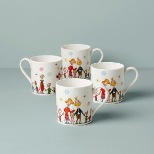 Merry Grinchmas Mugs - Set of 4