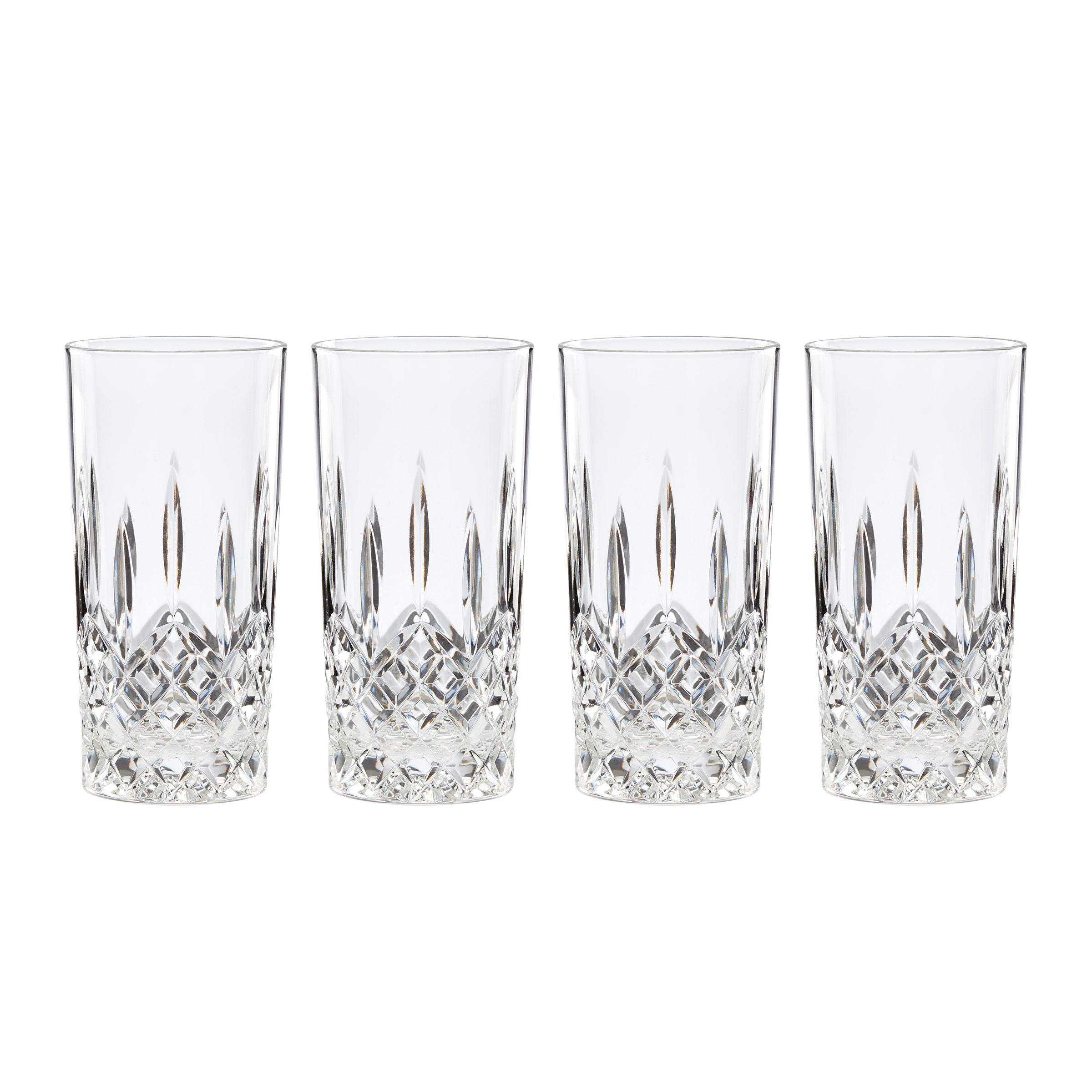 Hamilton Crystal Highball Glasses - Set Of 4