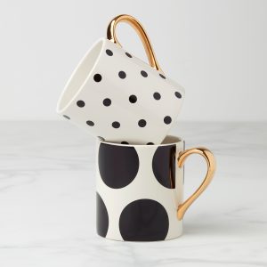 On The Dot Assorted Mugs - Set of 2