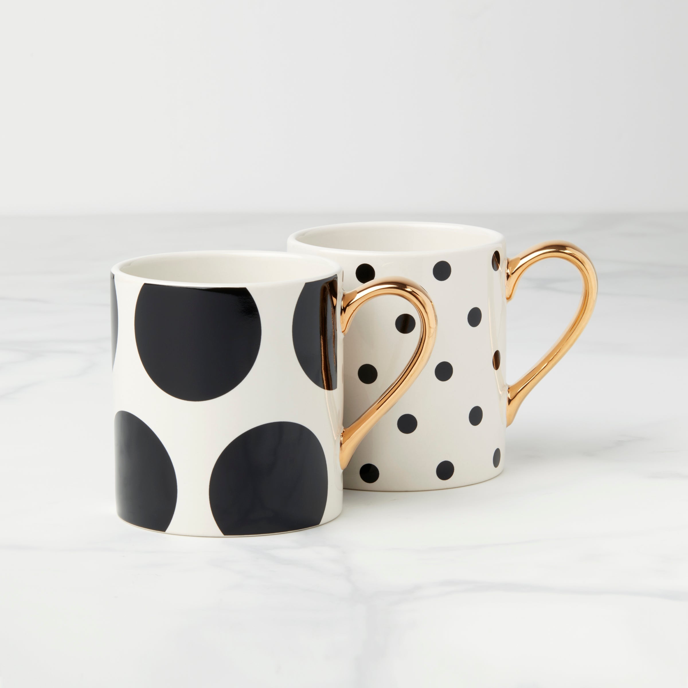 On The Dot Assorted Mugs - Set of 2 - Image 2