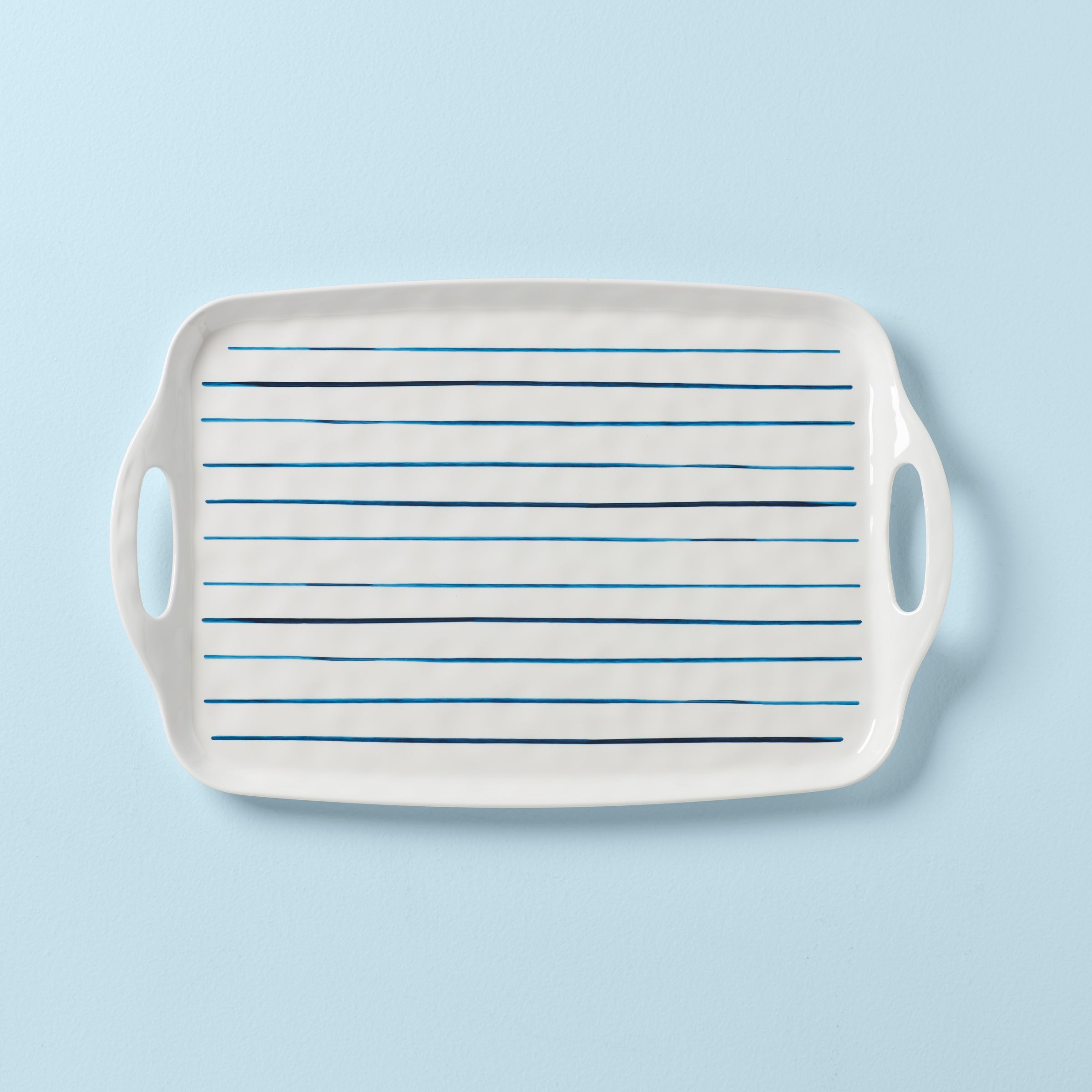 Blue Bay Melamine Handled Platter