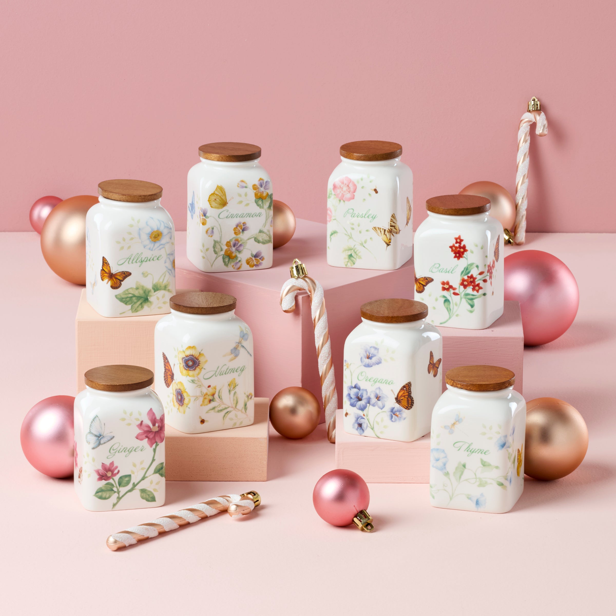 Butterfly Meadow Baking Spice Jars - Set Of 4 - Image 5