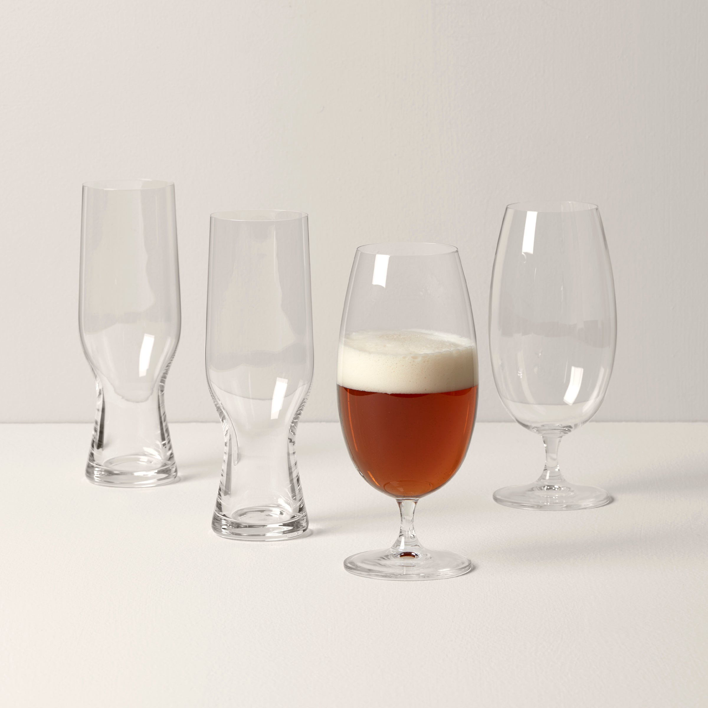 Tuscany Classics Assorted Beer Glasses - Set Of 4 - Image 2