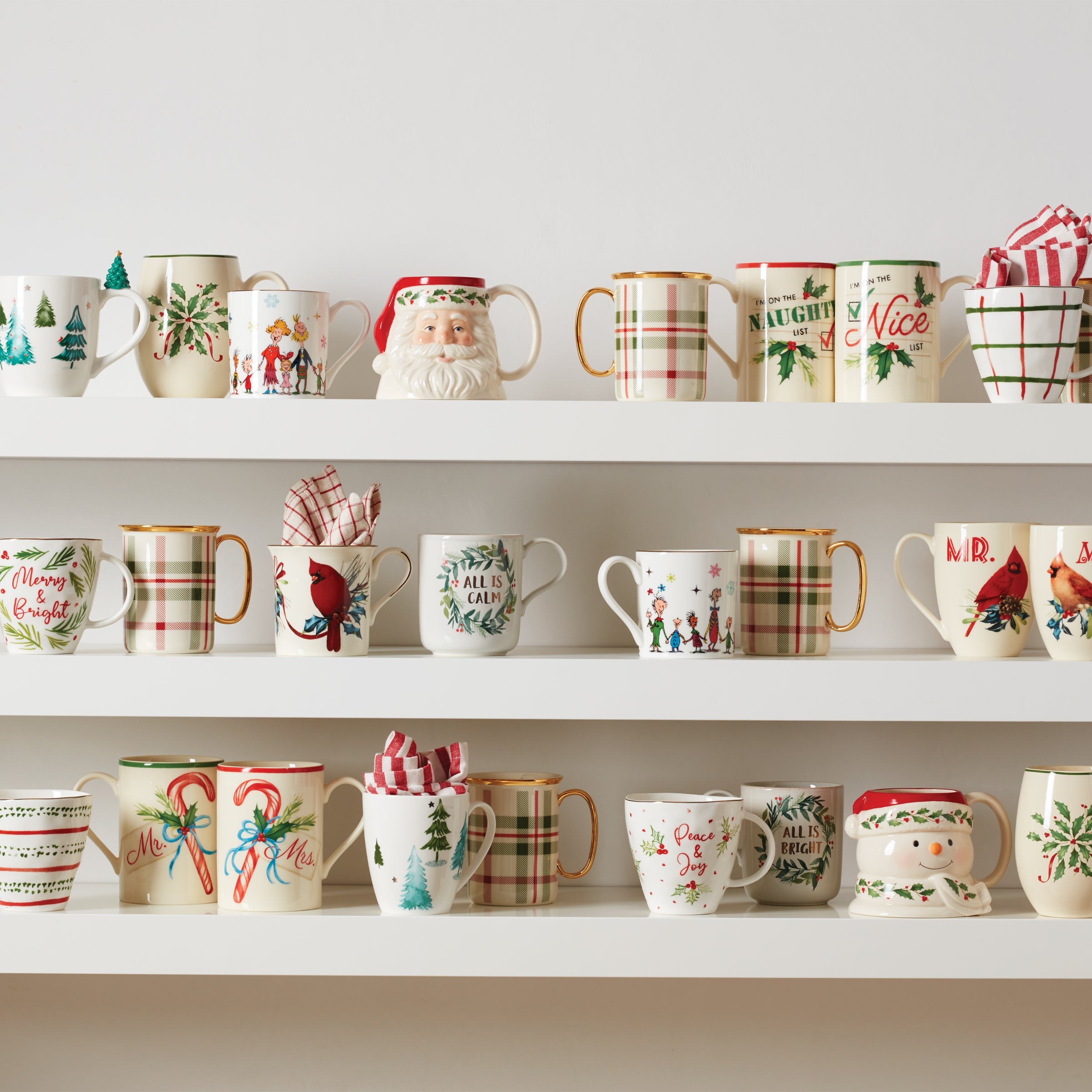 Balsam Lane Mugs - Set of 4 - Image 2