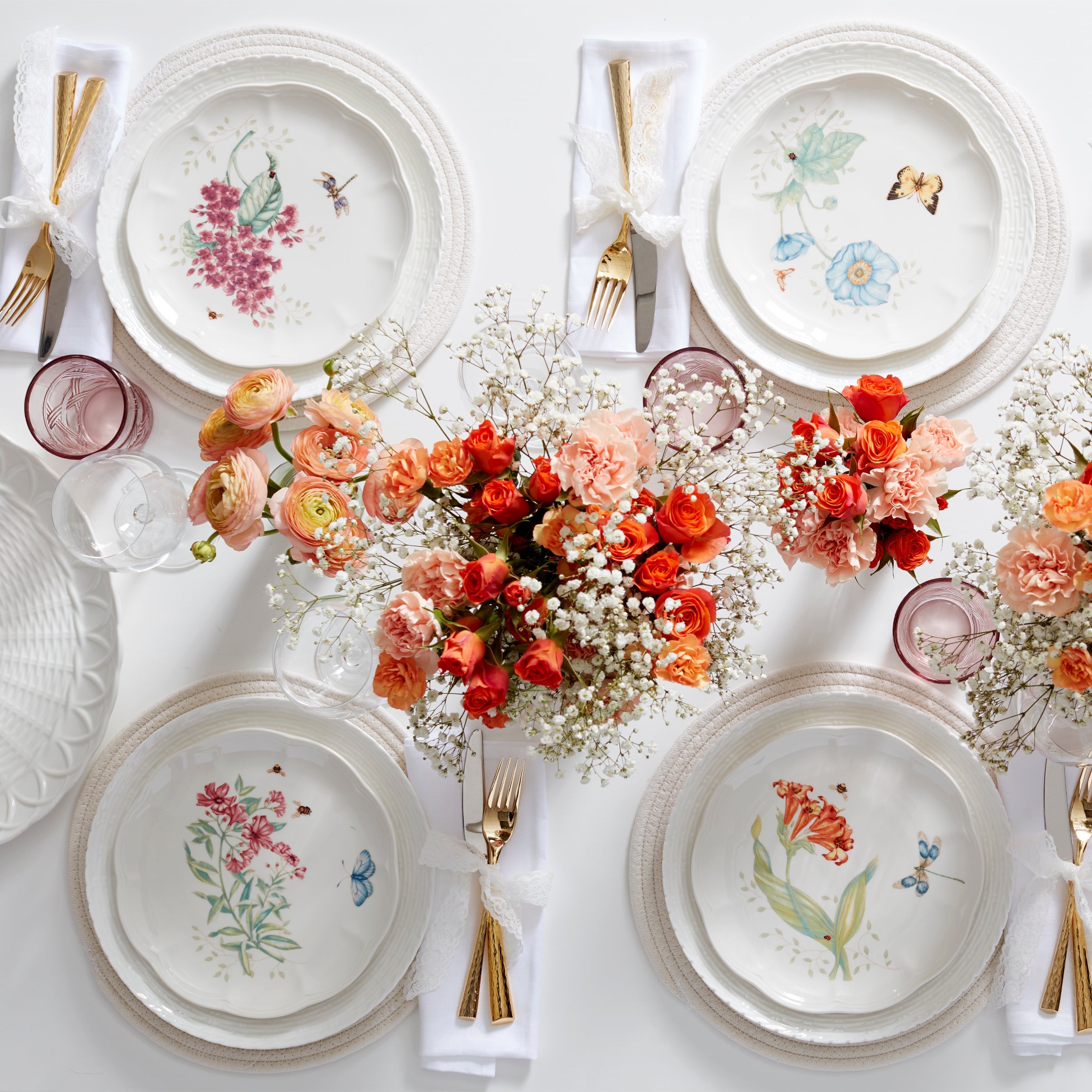 Wicker Creek 12-Piece Dinnerware Set - Image 8