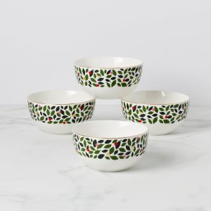 Evergreen Soup/Cereal Bowls - Set of 4